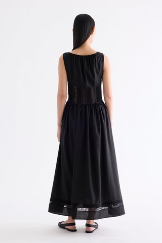 Gabrielle Lace Panel Dress