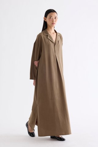Juno Notch Collar Dress
