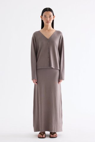 Tamera Button-Down Knit Top