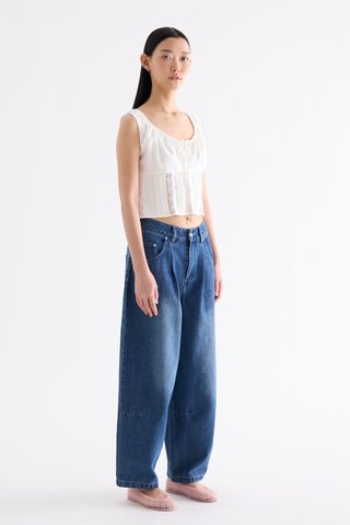 Debrie Lace Panel Top