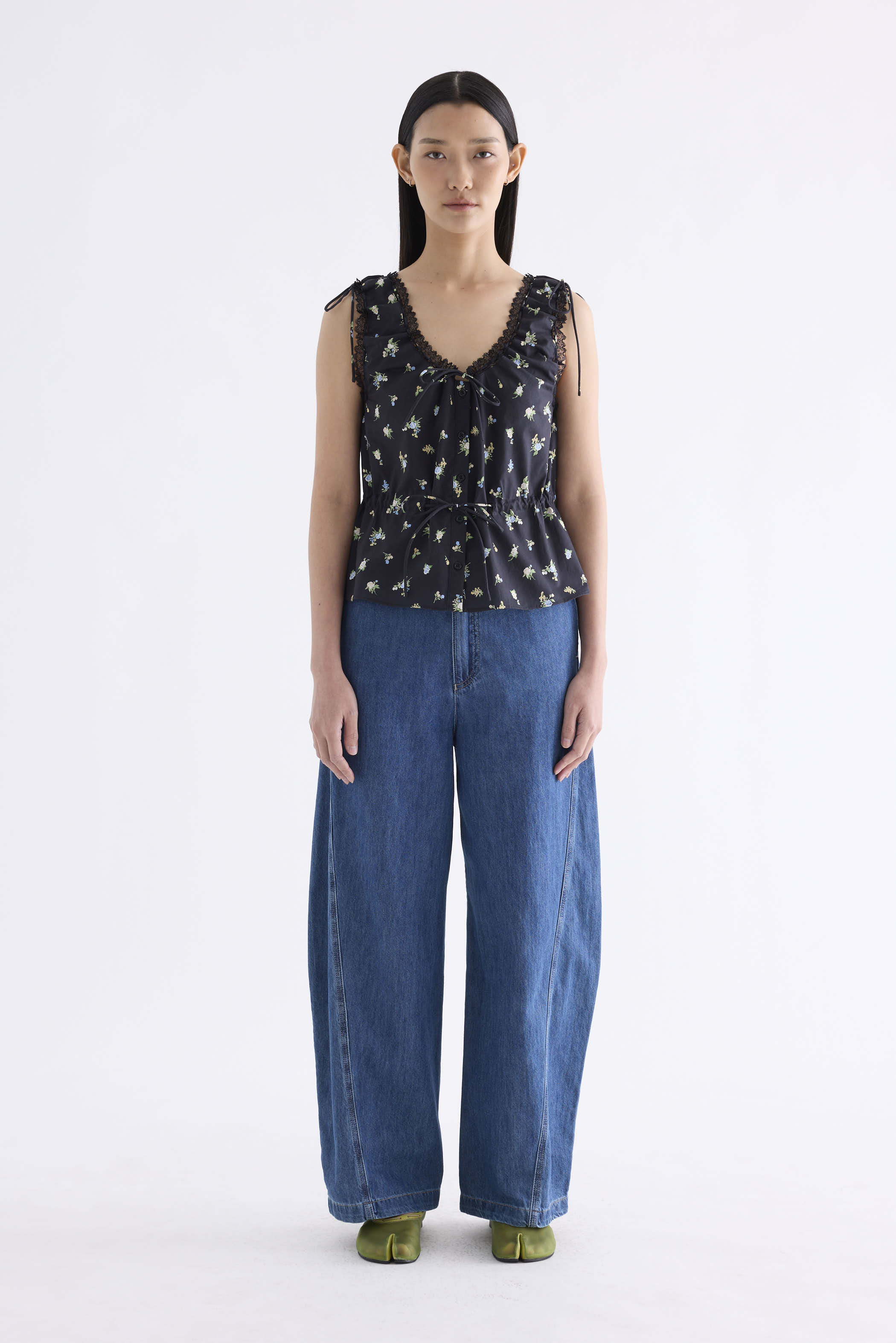 Danielle Strappy Drawstring Top