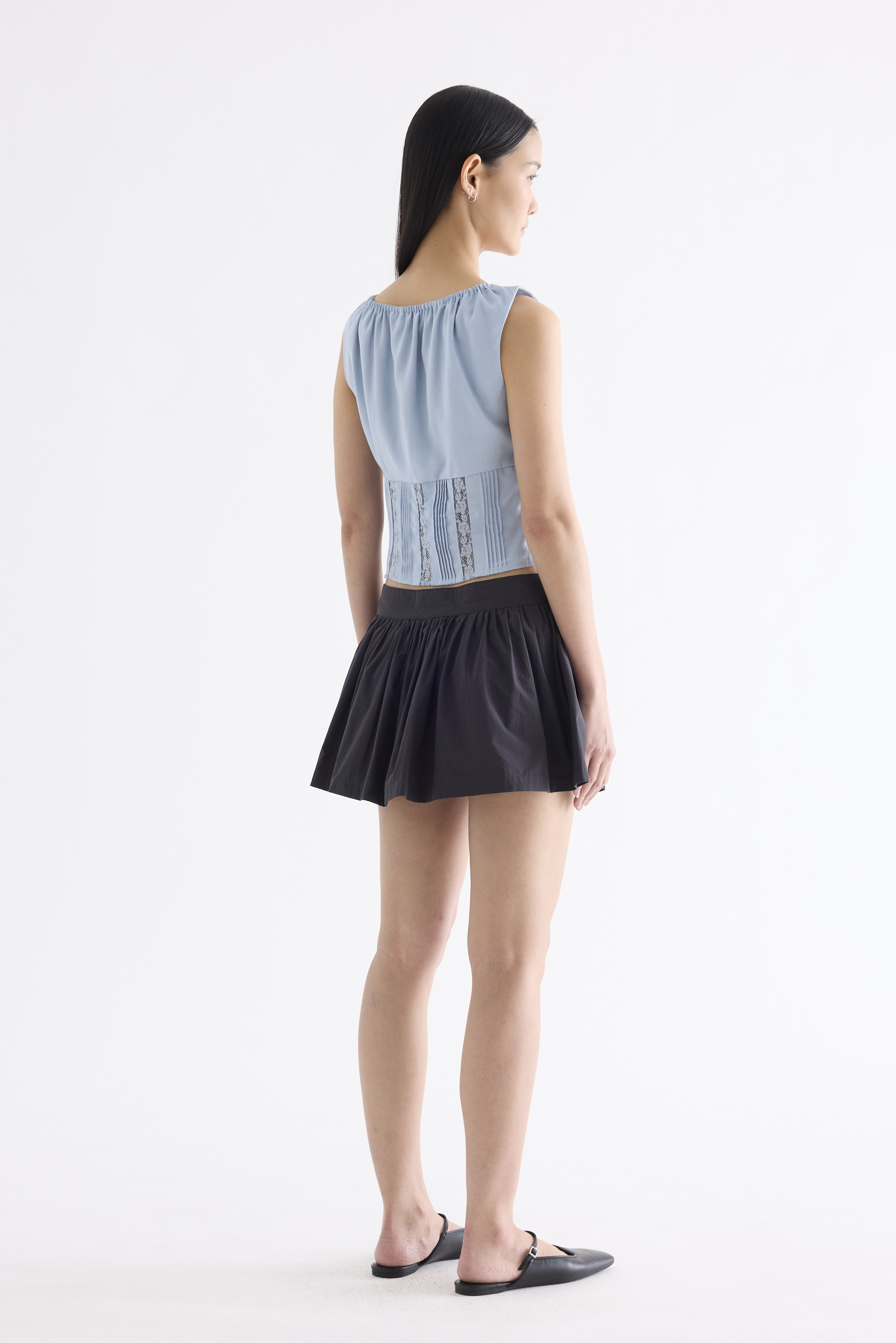 Debrie Lace Panel Top