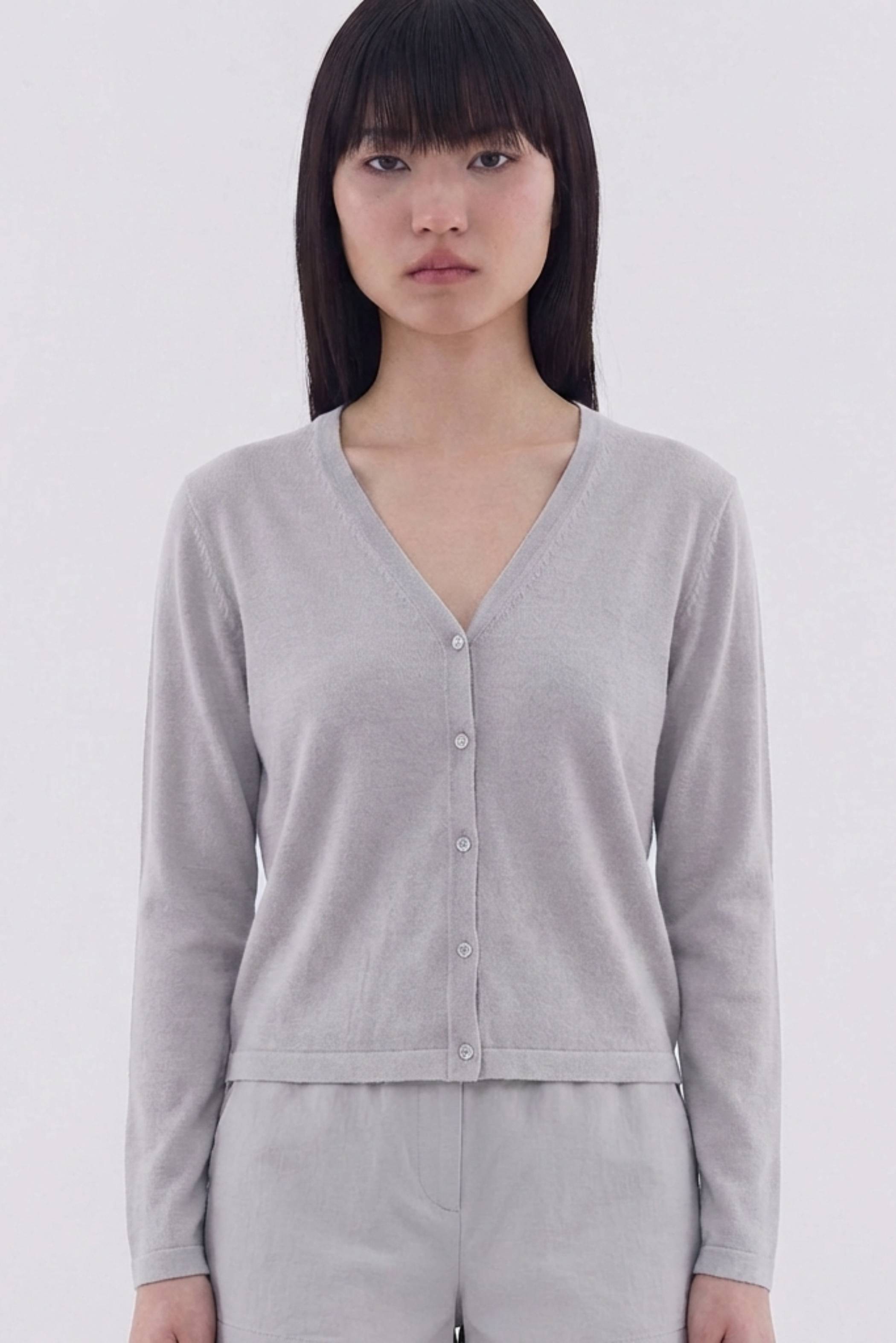 Tamera Button-Down Knit Top