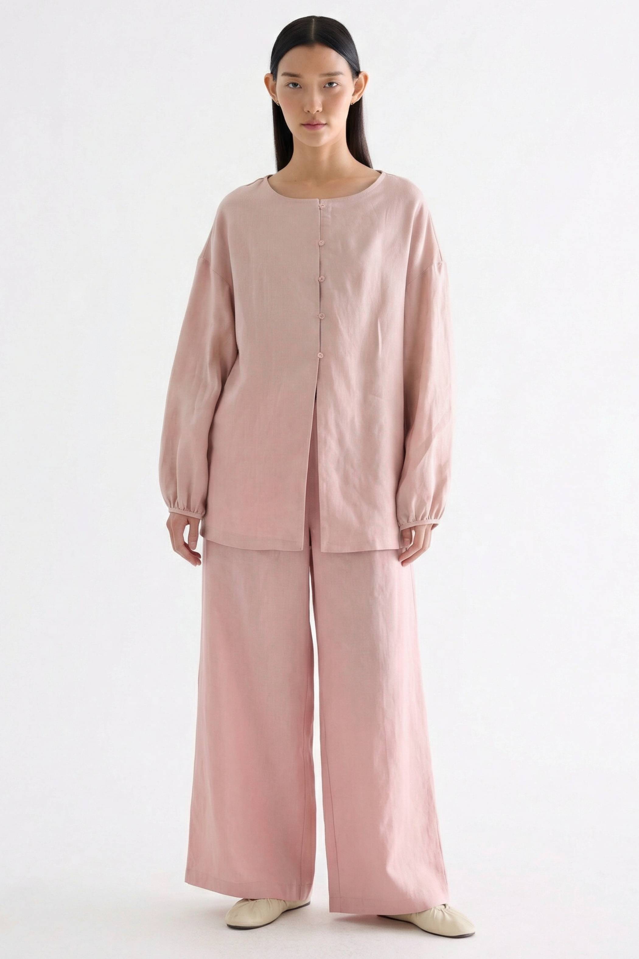 Zephira Button-down Blouse