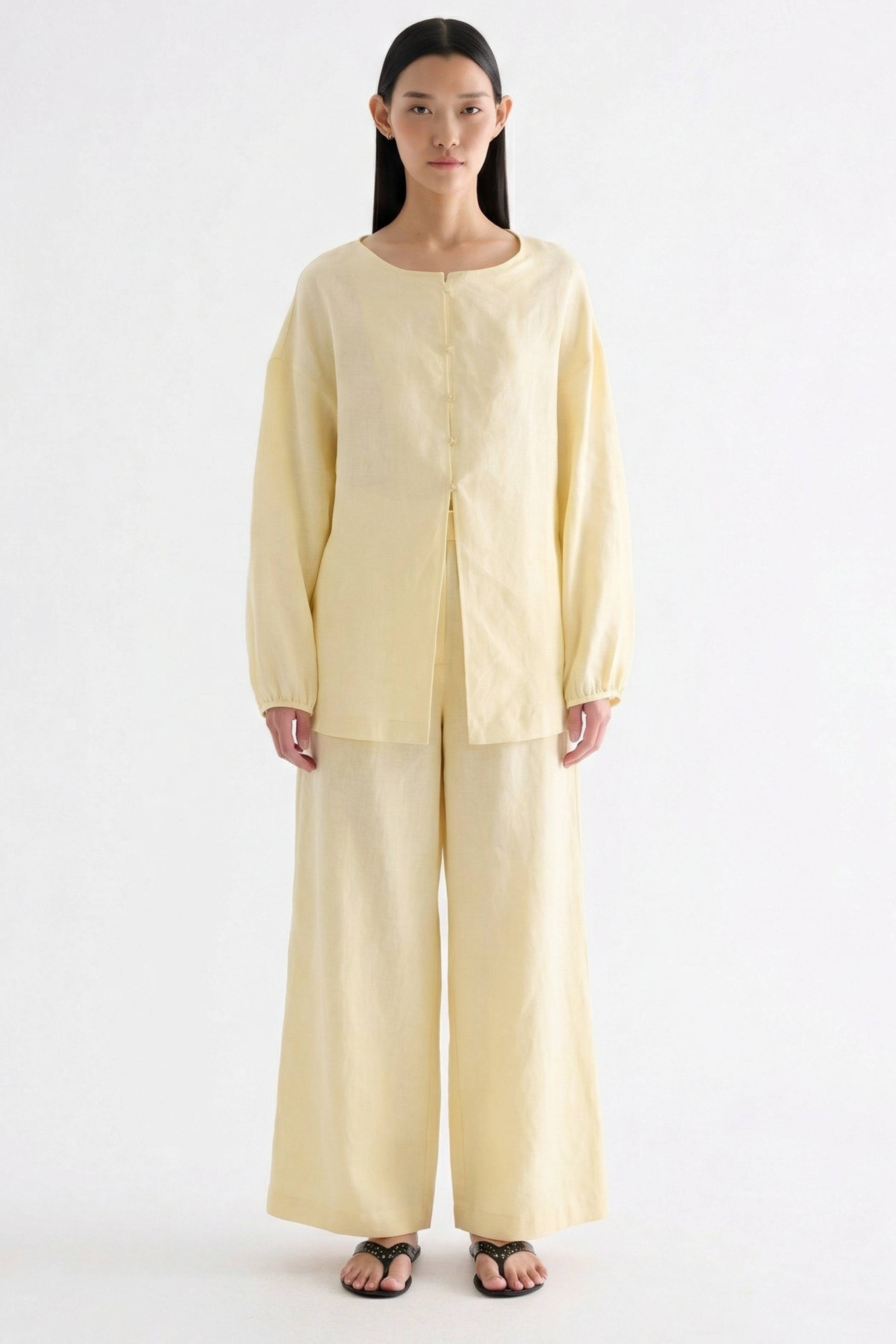 Zephira Button-down Blouse