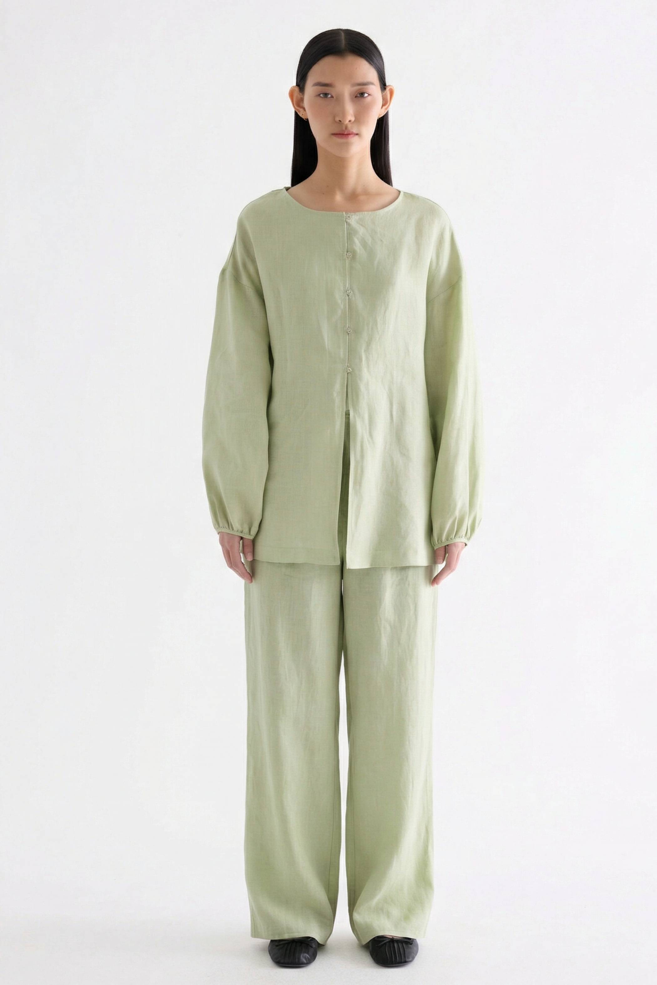 Zephira Button-down Blouse