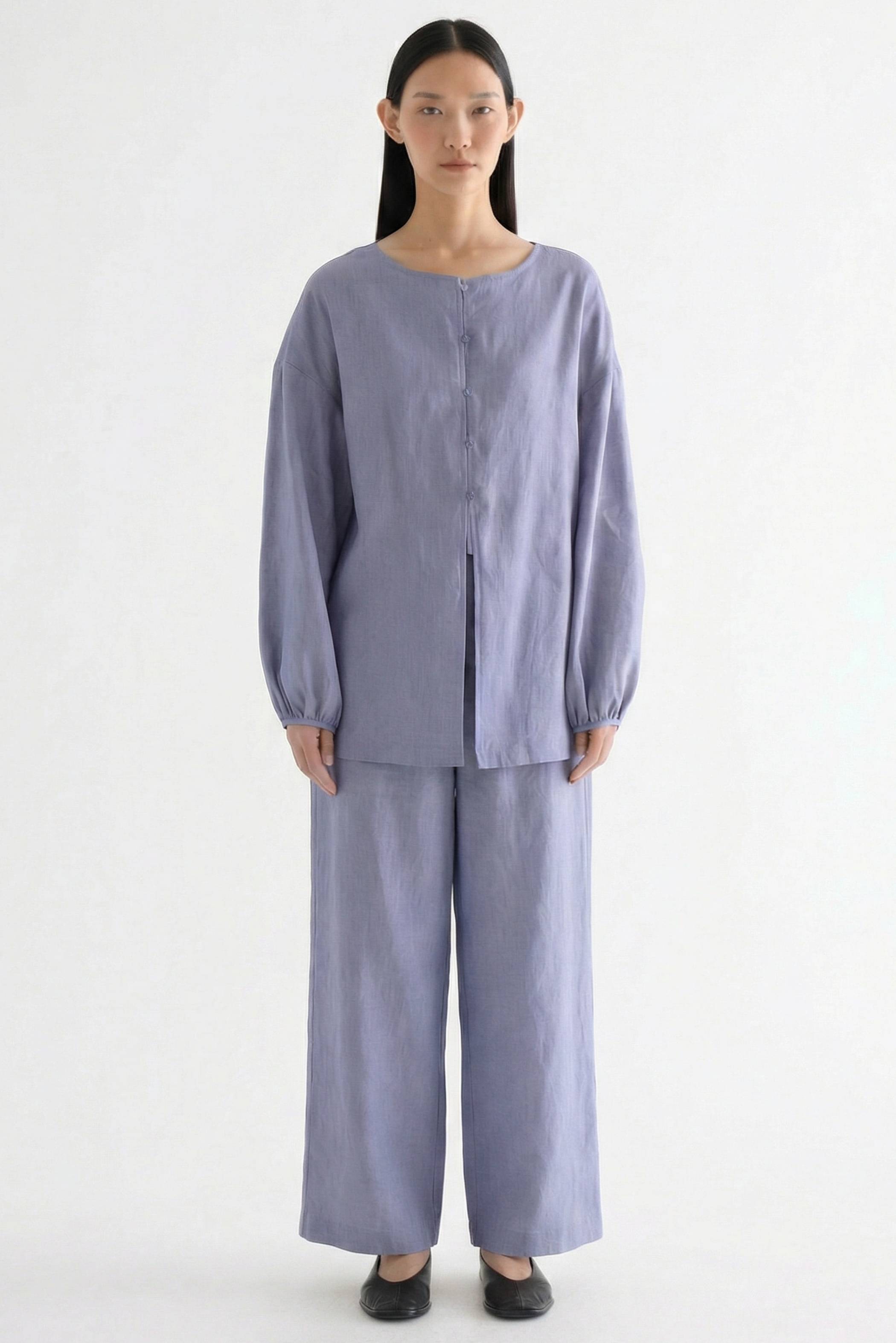 Zephira Button-down Blouse