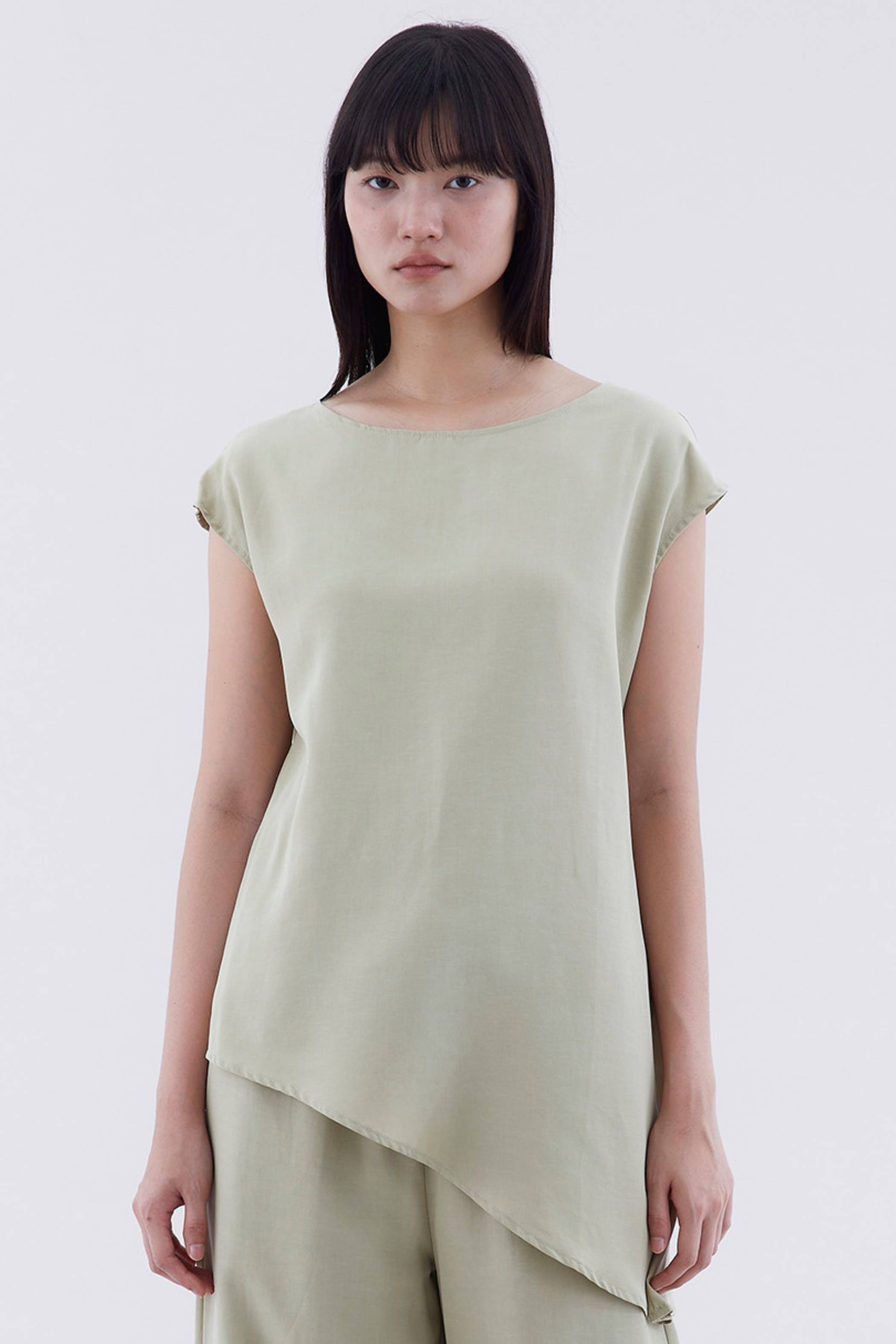 Beatrice Slant Hem Top