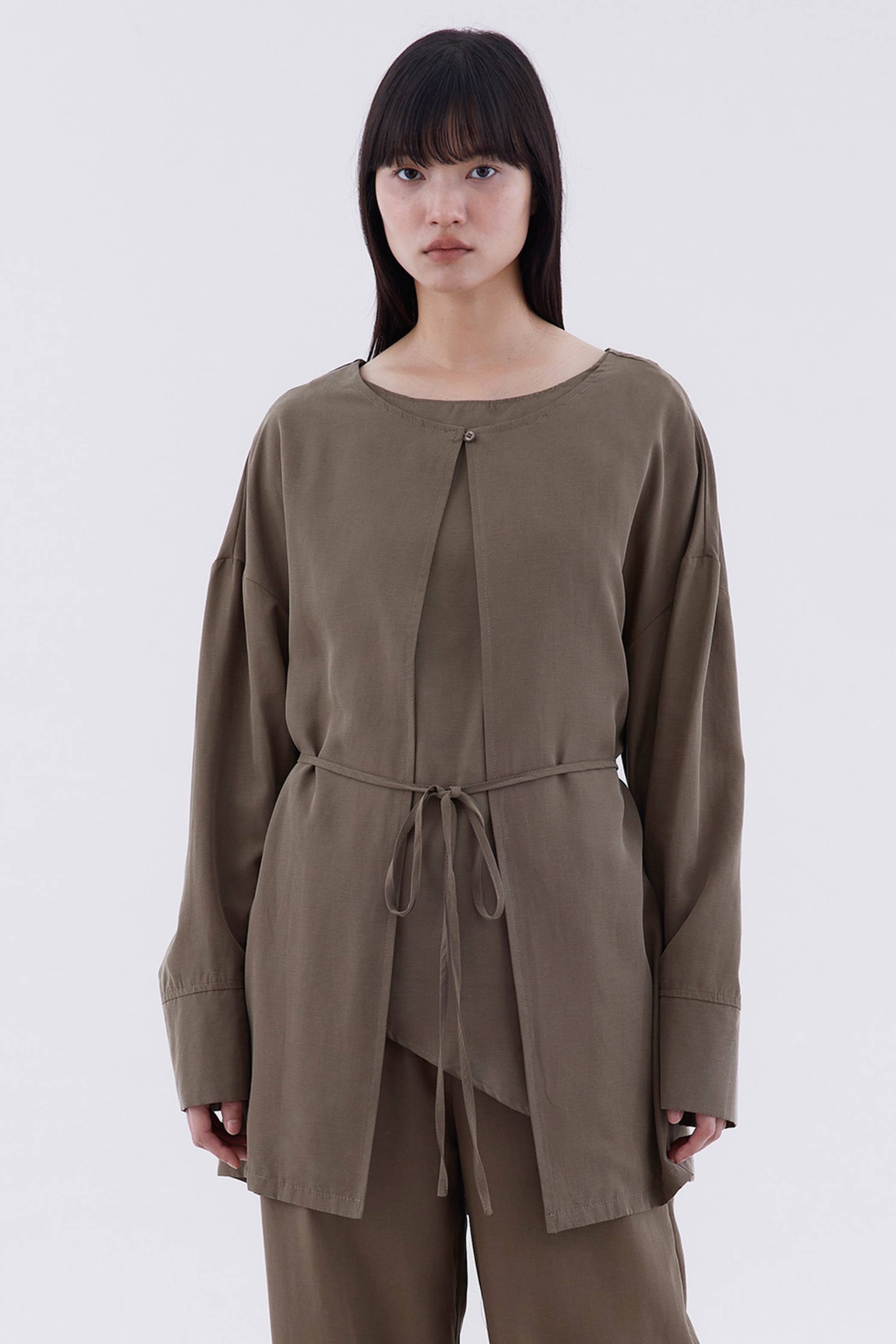 Crisabel Tie-Waist Kimono