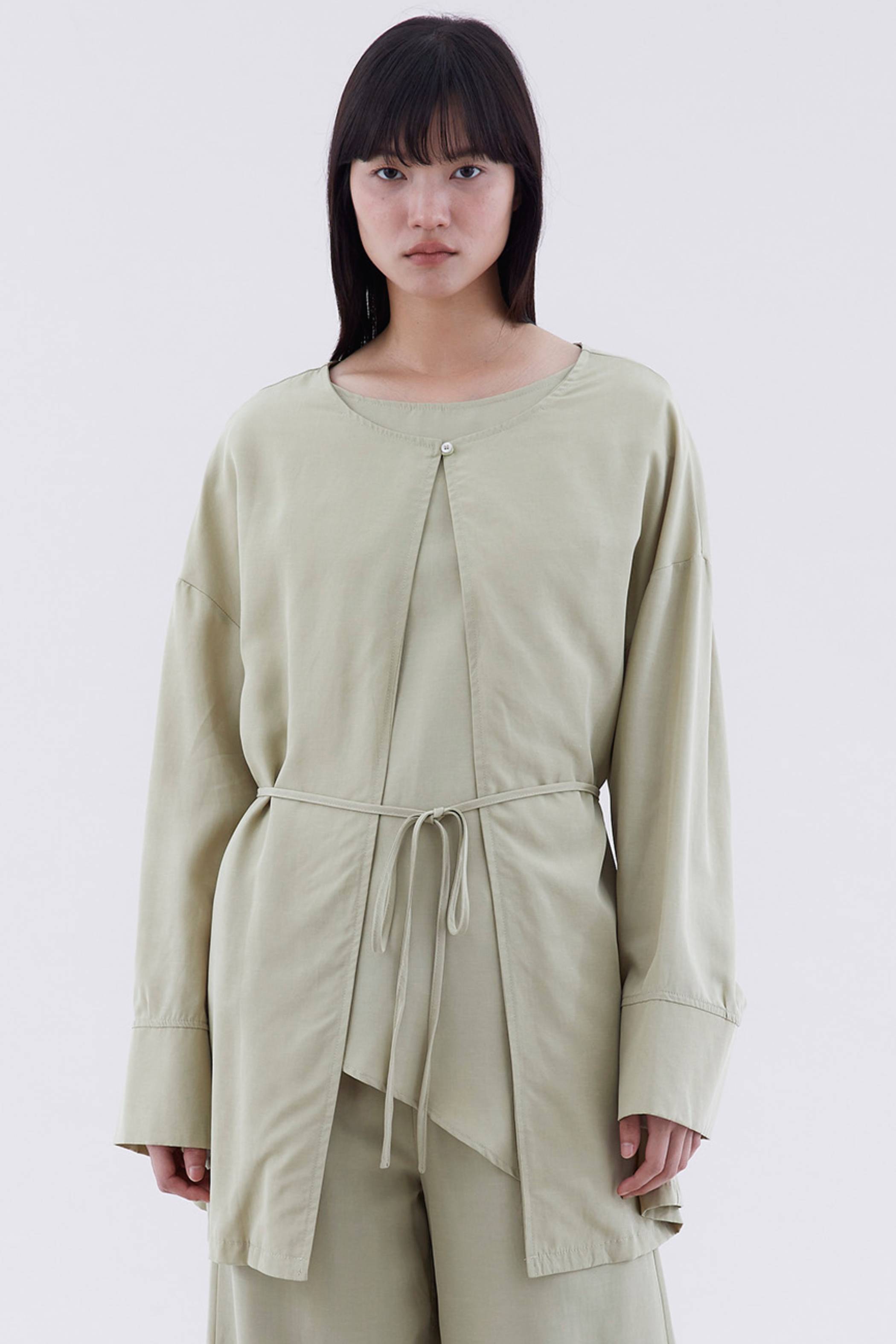 Crisabel Tie-Waist Kimono