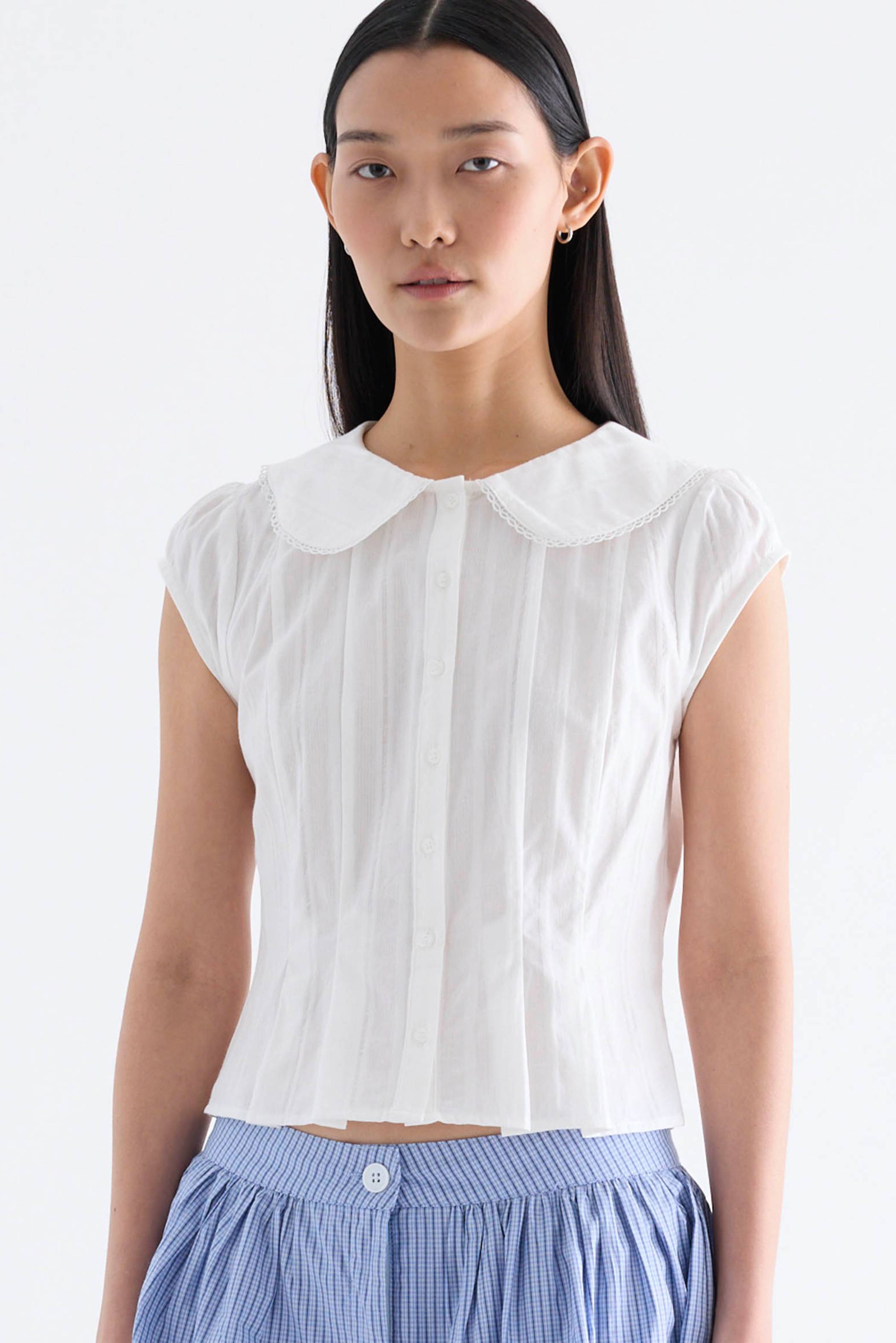 Mauricia Pleat Top