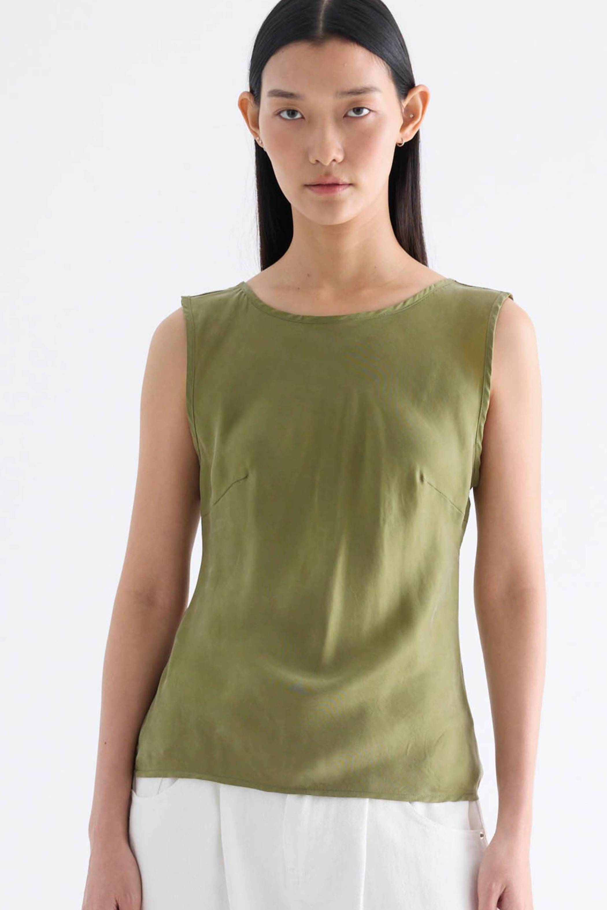 Hester Bias-Cut Top
