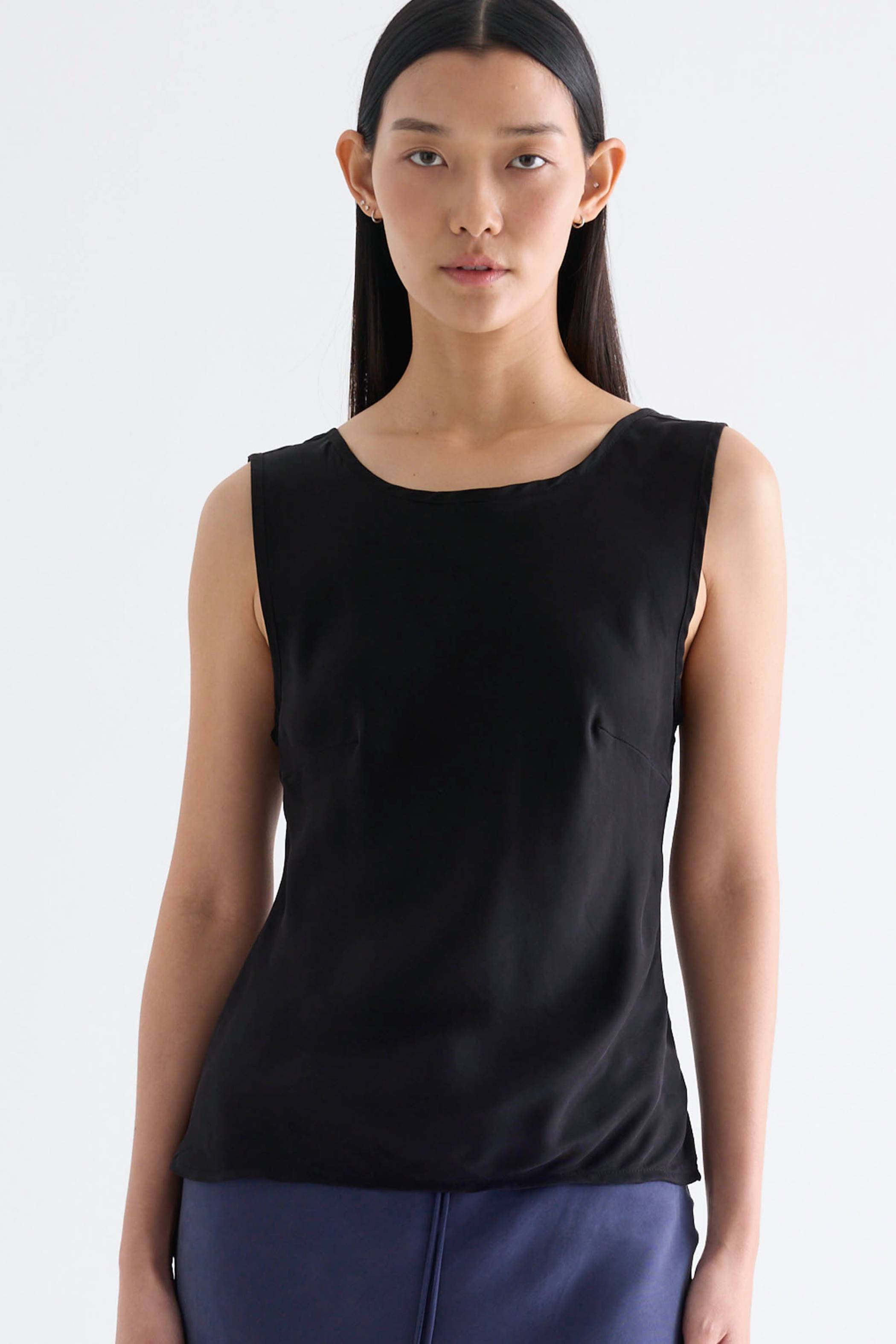 Hester Bias-Cut Top