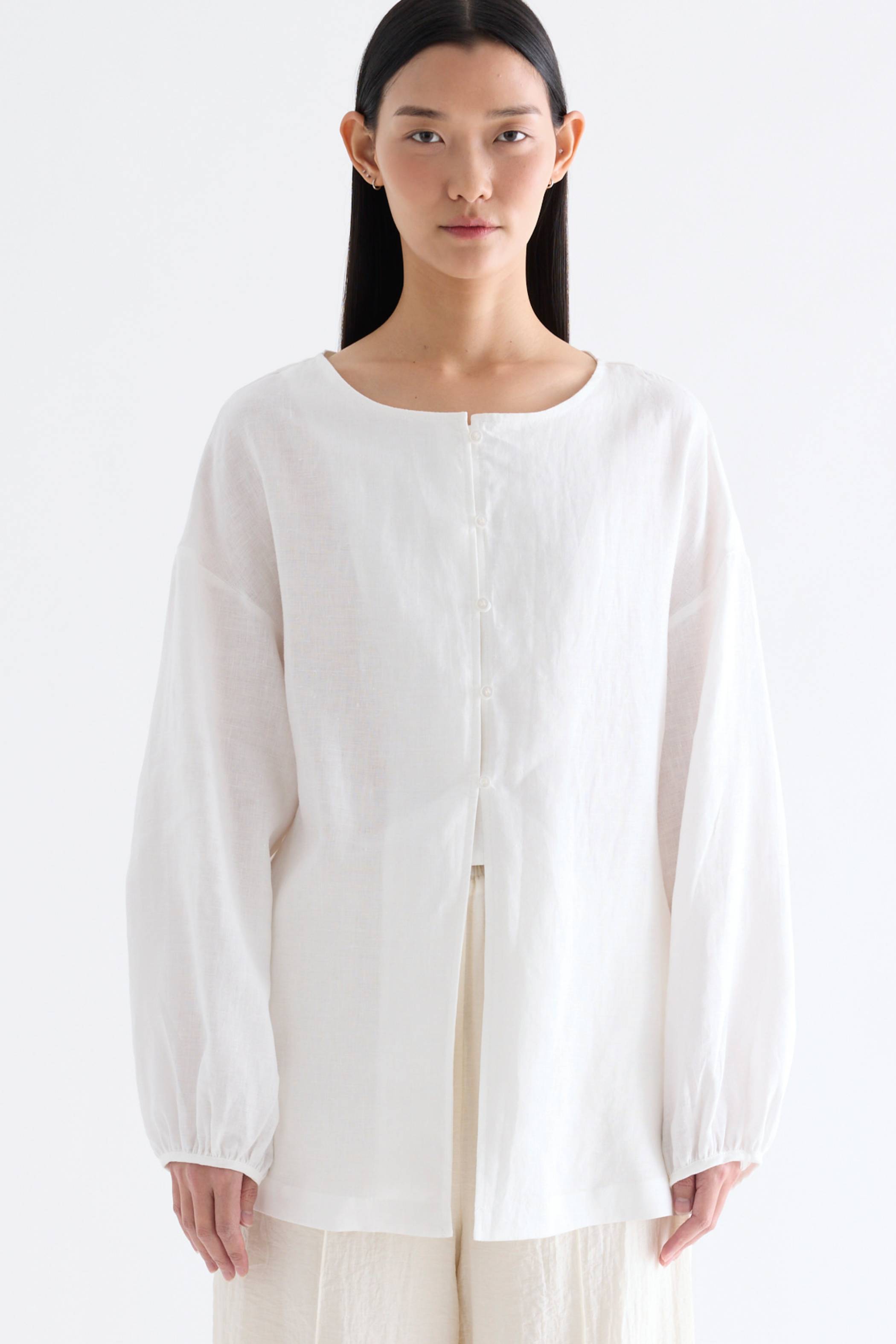 Zephira Button-down Blouse