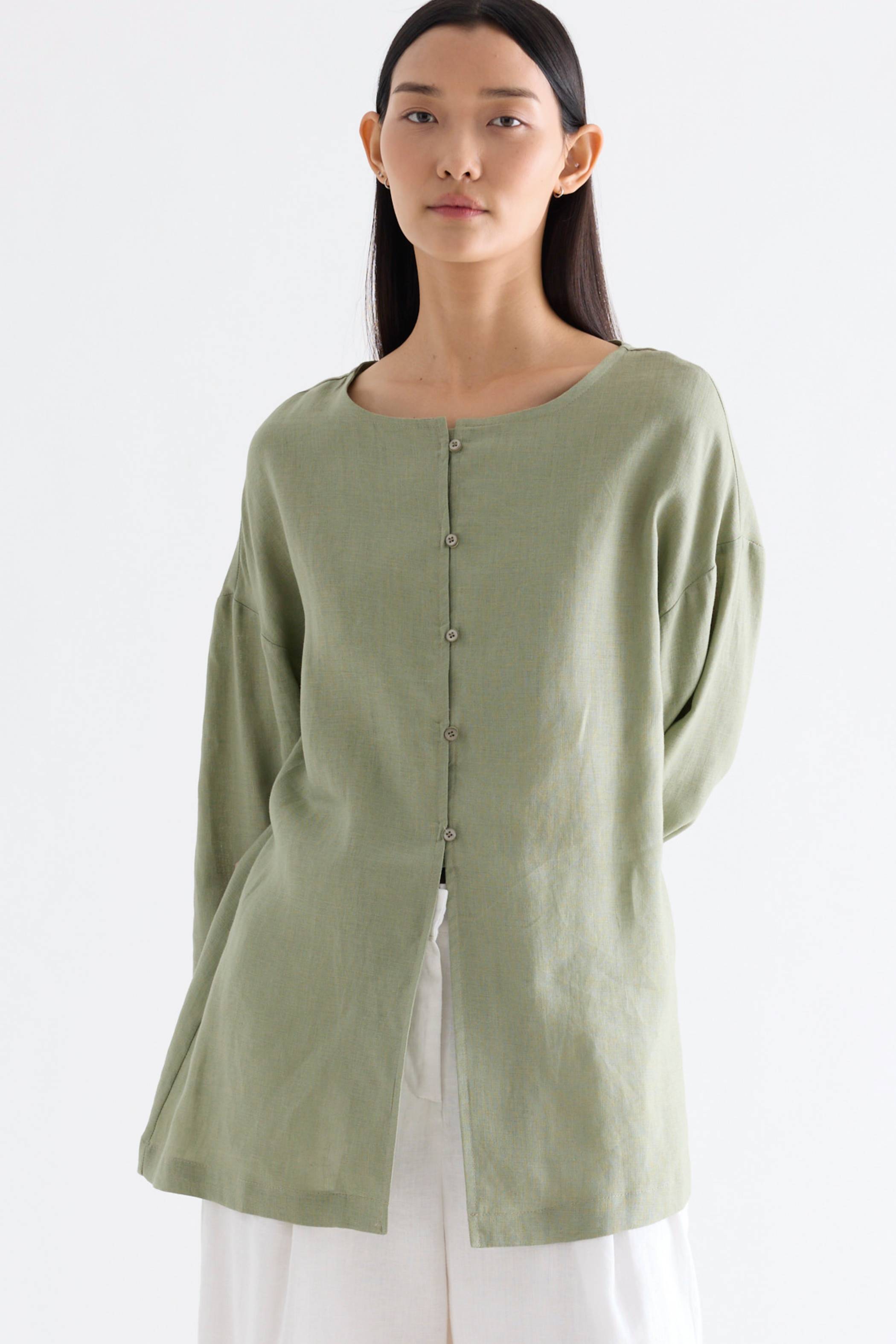 Zephira Button-down Blouse