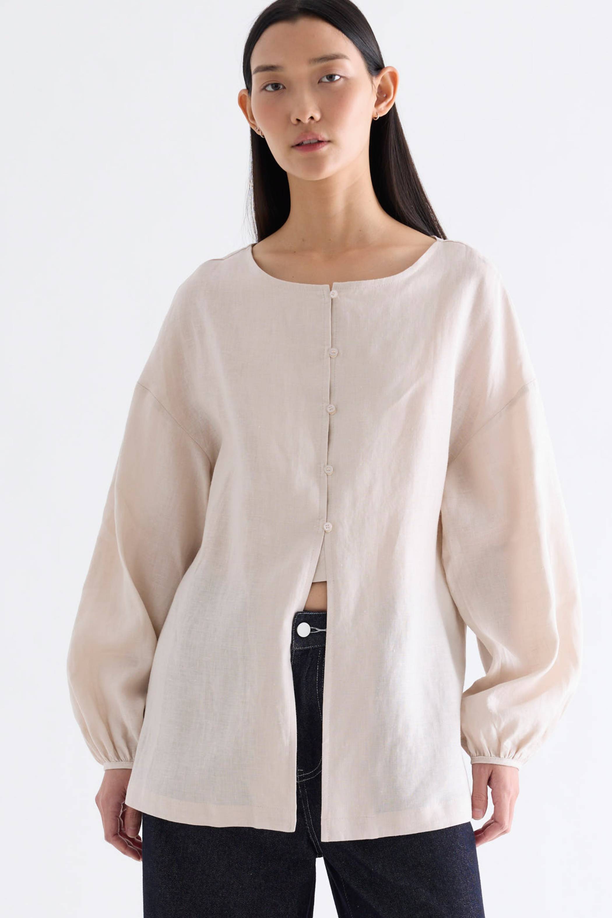 Zephira Button-down Blouse