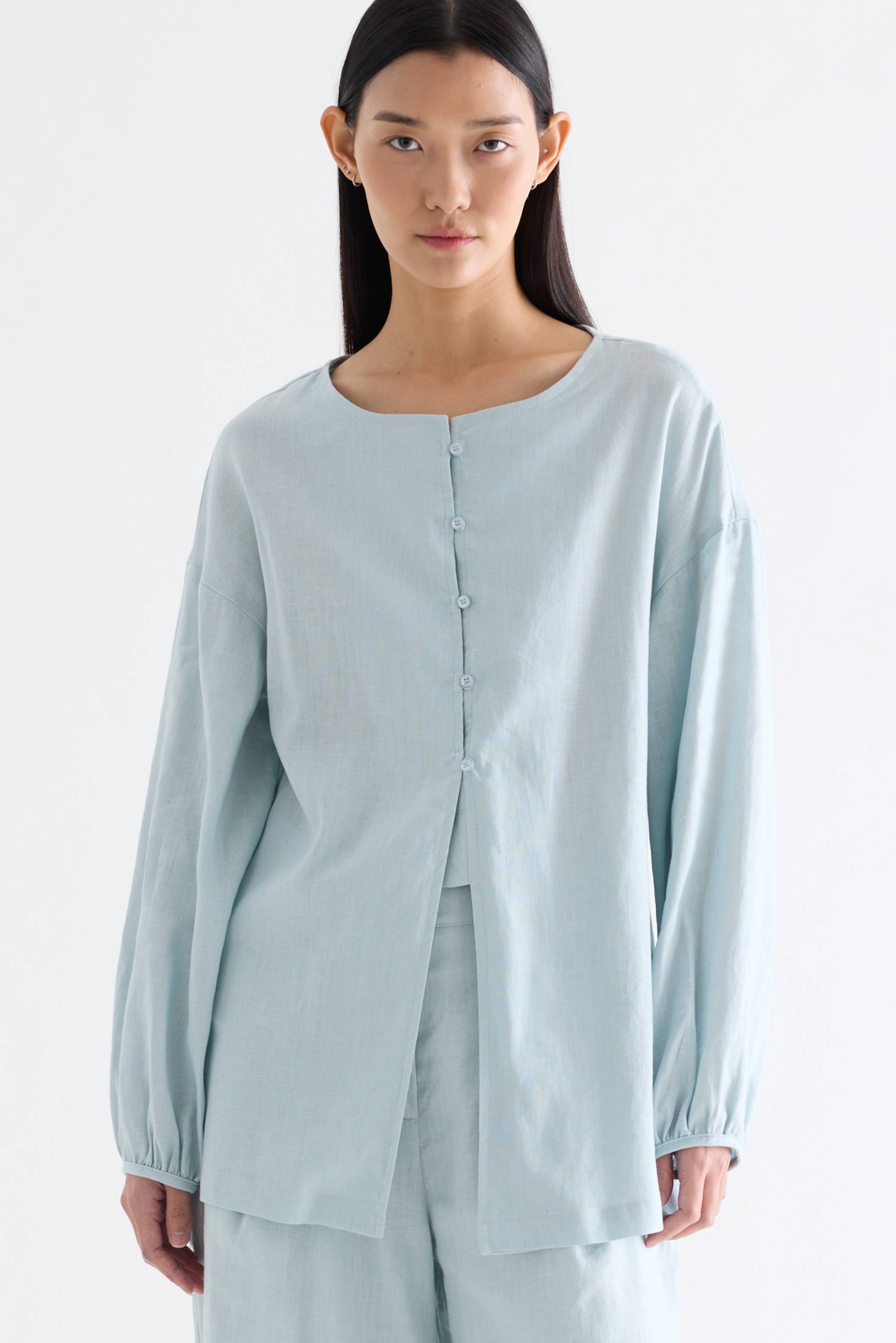 Zephira Button-down Blouse