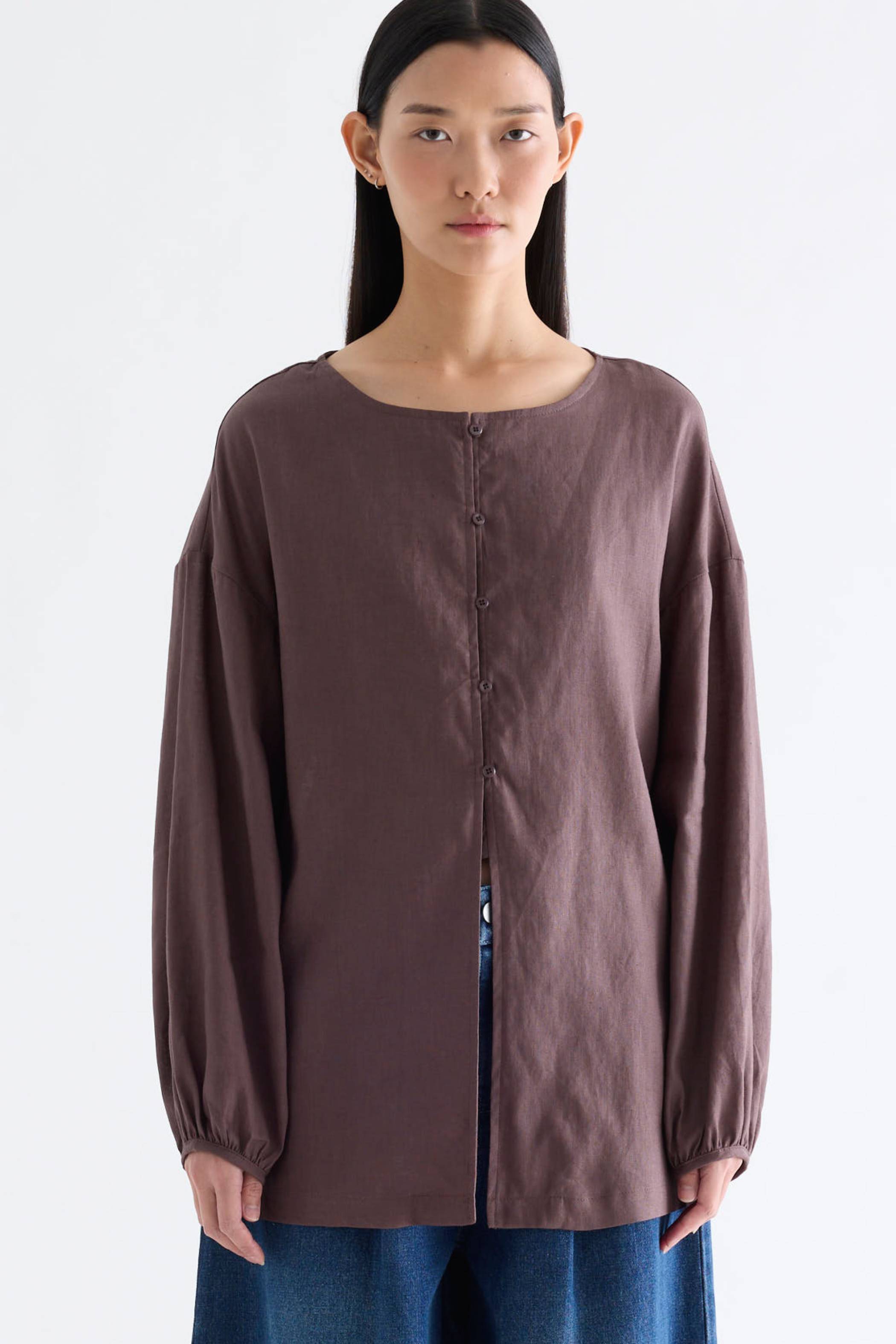 Zephira Button-down Blouse