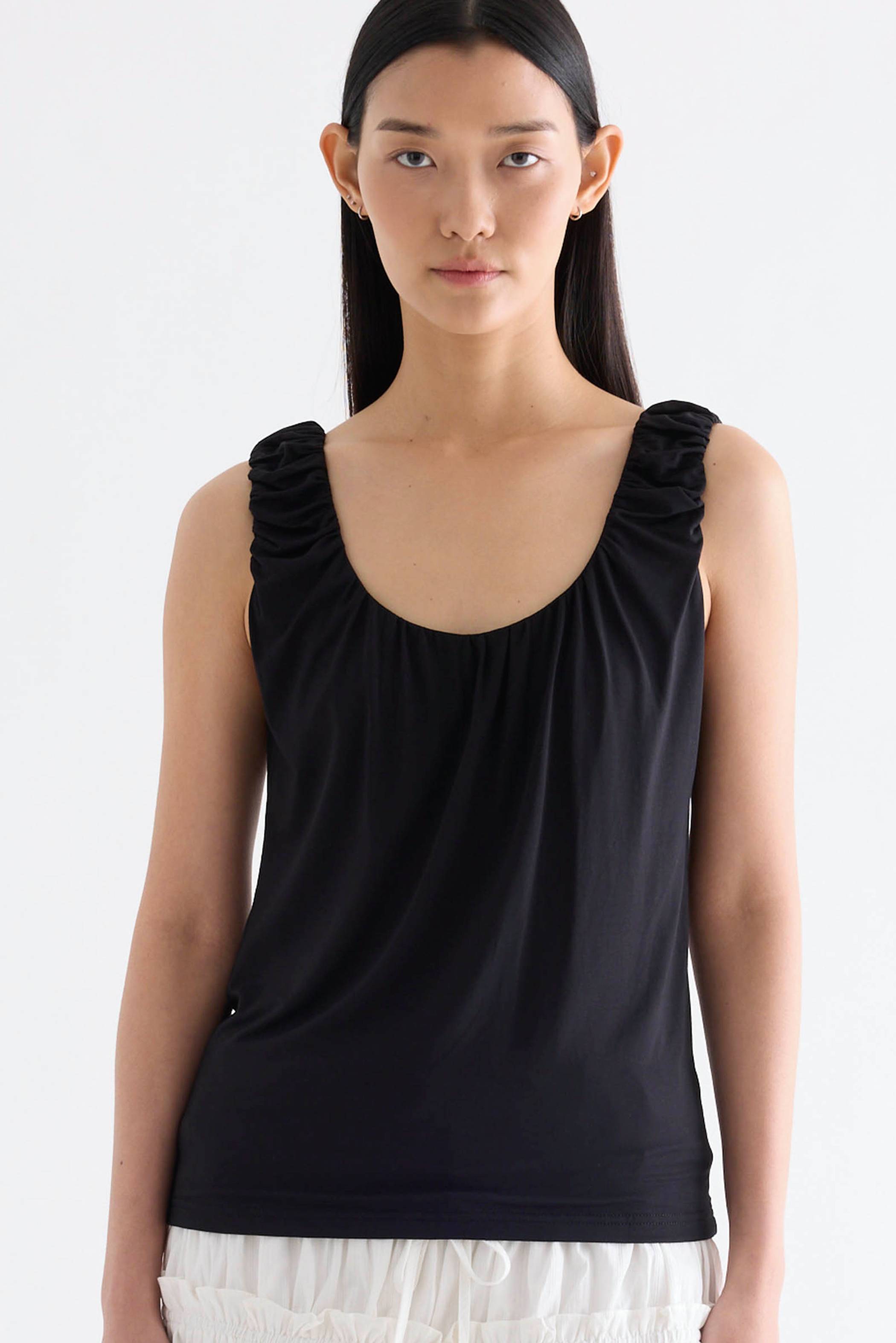Endelyn Ruch Strap Top