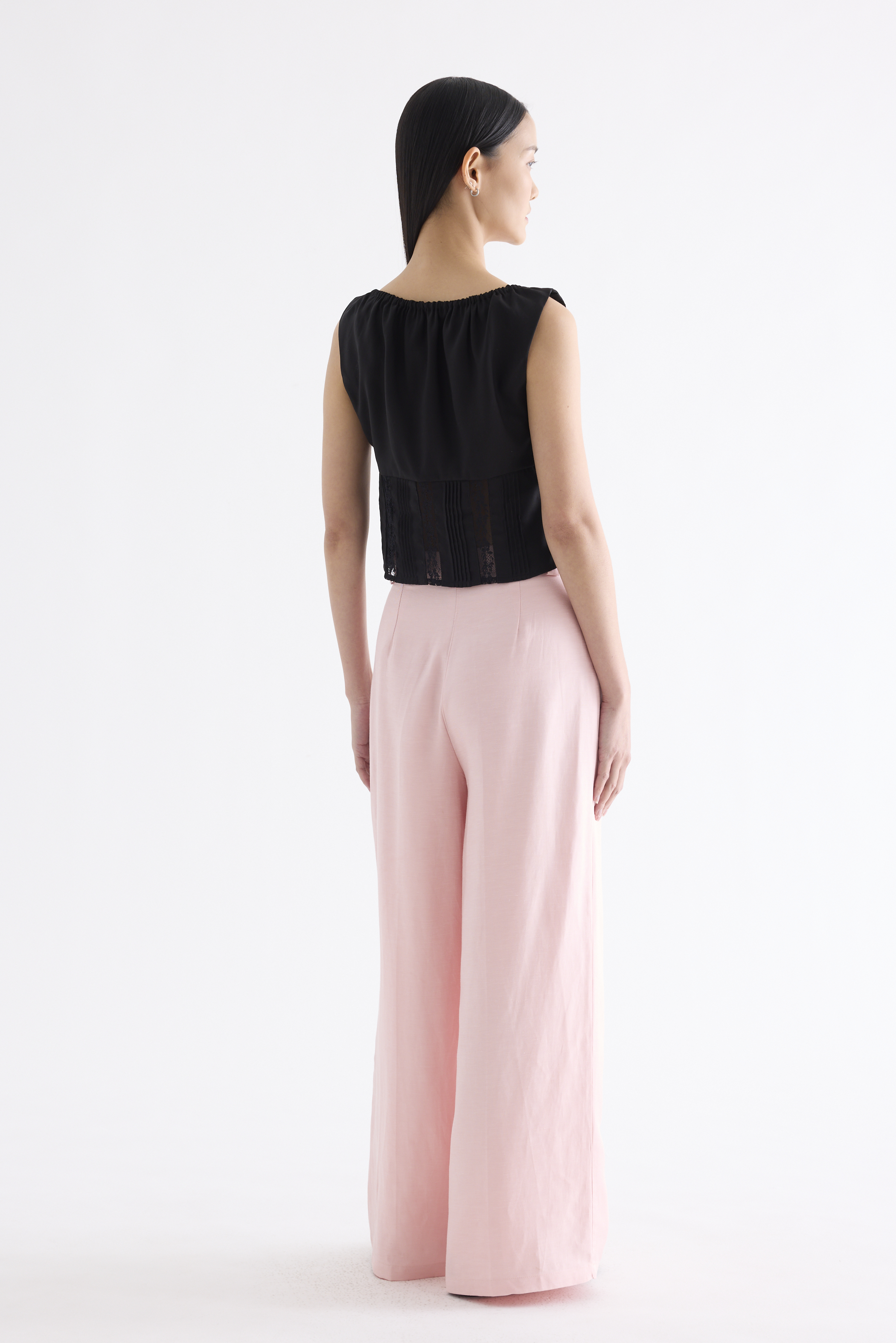 Debrie Lace Panel Top