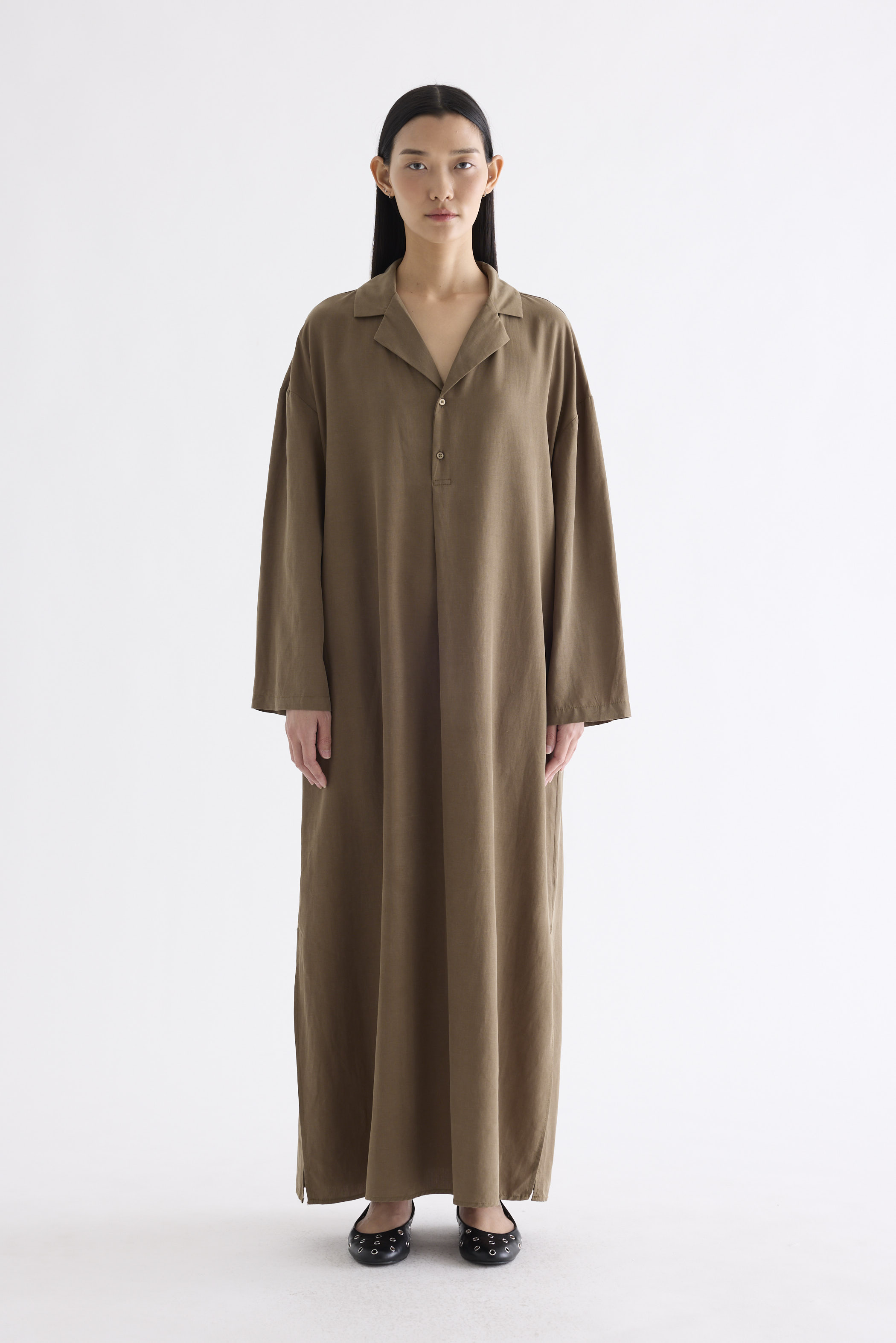 Juno Notch Collar Dress