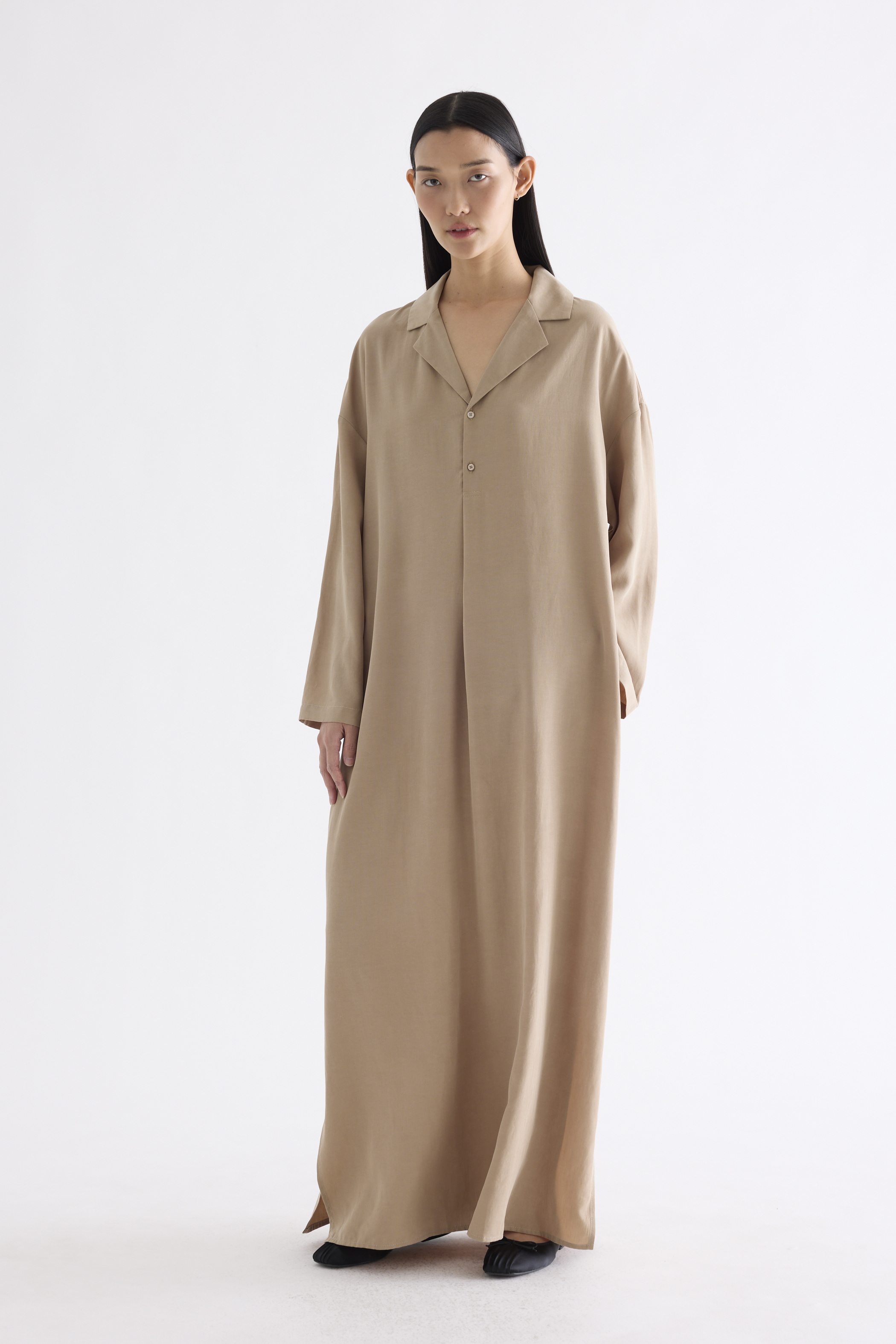 Juno Notch Collar Dress