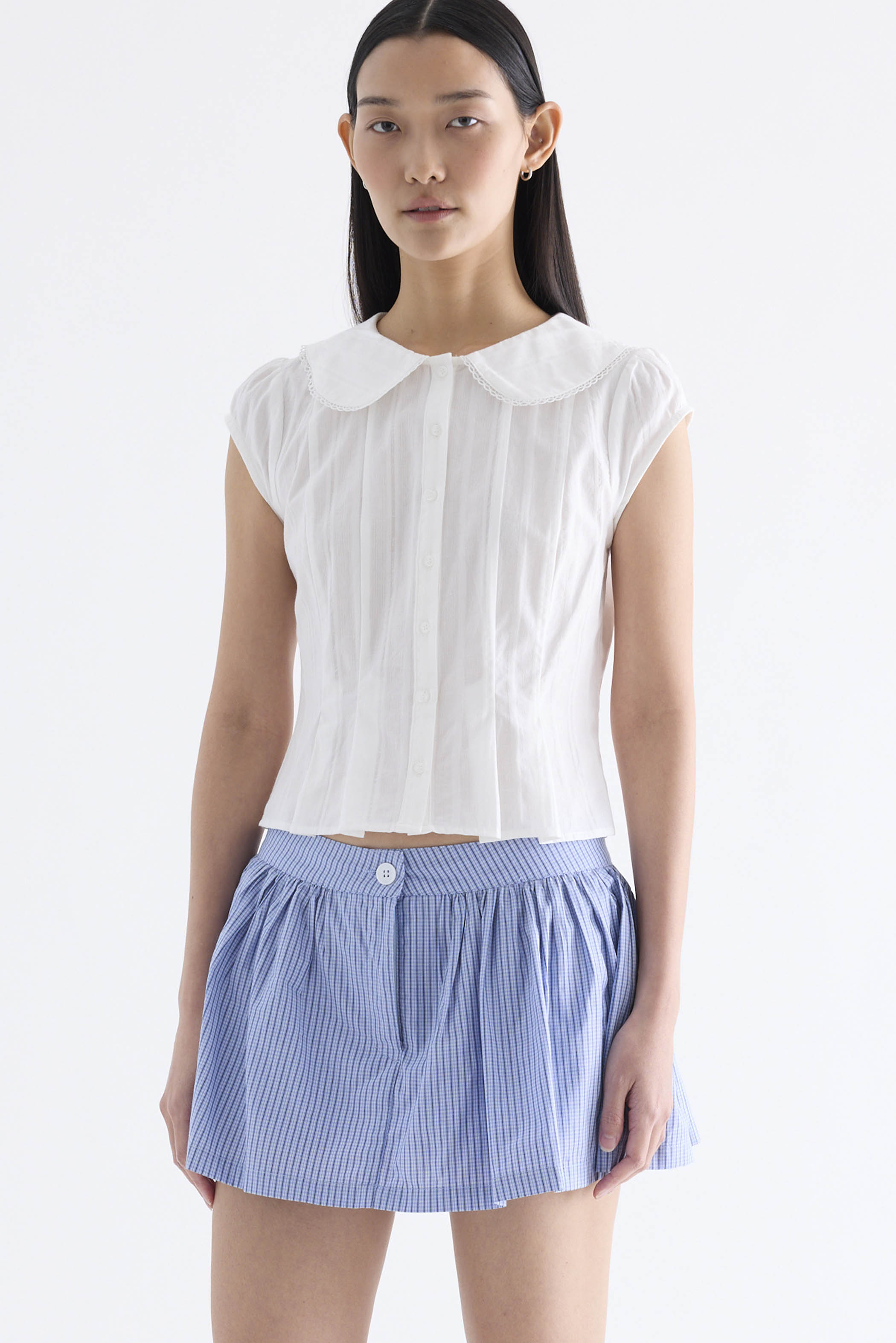 Mauricia Pleat Top