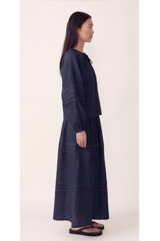 Lestelle High-Rise Maxi Skirt