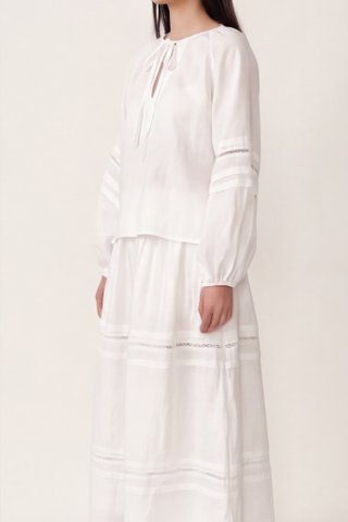 Lestelle High-Rise Maxi Skirt