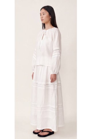 Karmella Keyhole Blouse