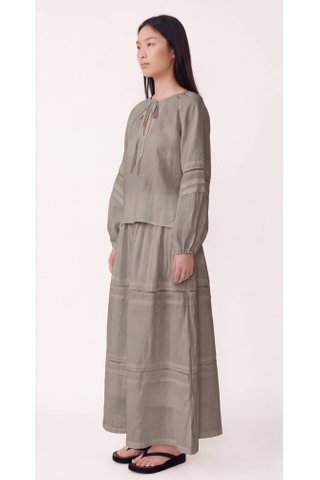 Karmella Keyhole Blouse