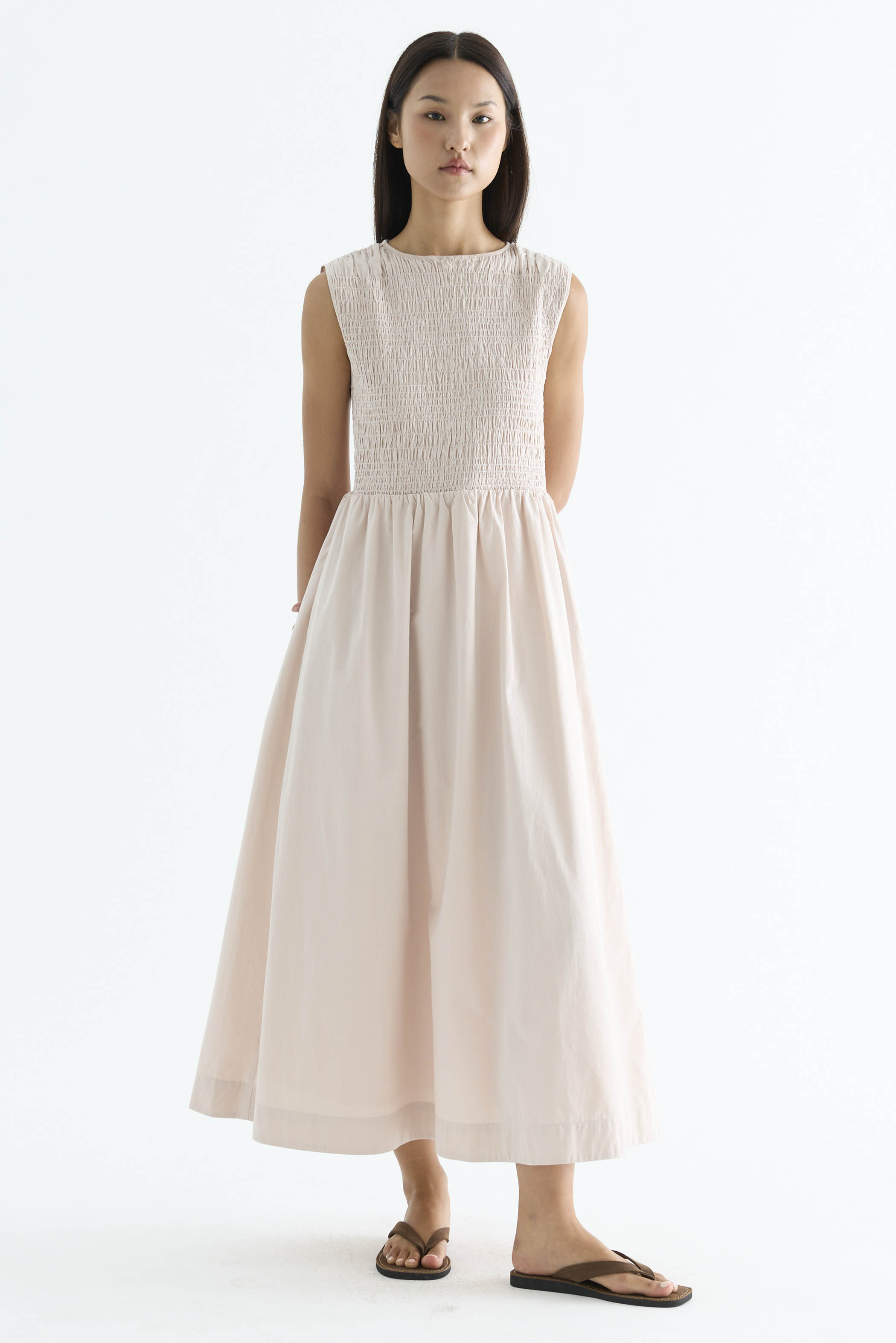 Helina Full Smock Dress