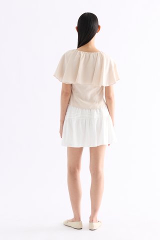 Janelis Flutter Sleeve Top