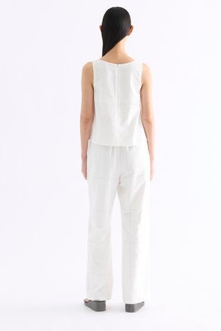 Famery Square-Neck Relaxed Top