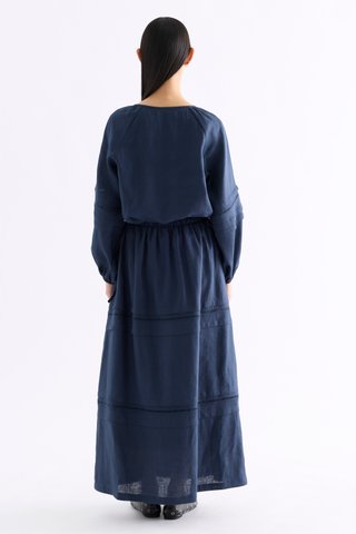 Lestelle High-Rise Maxi Skirt