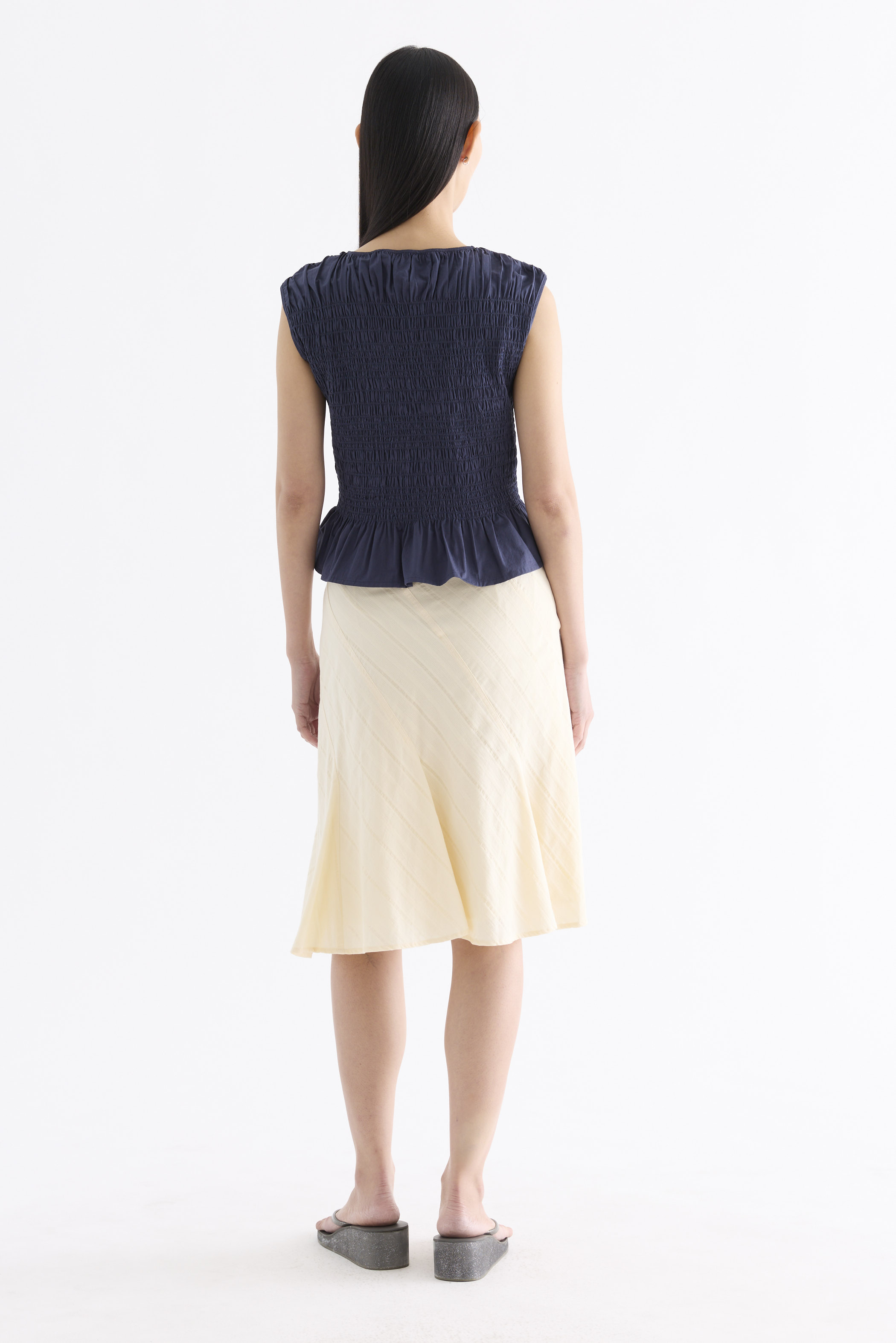 Alfreda Full Smock Top