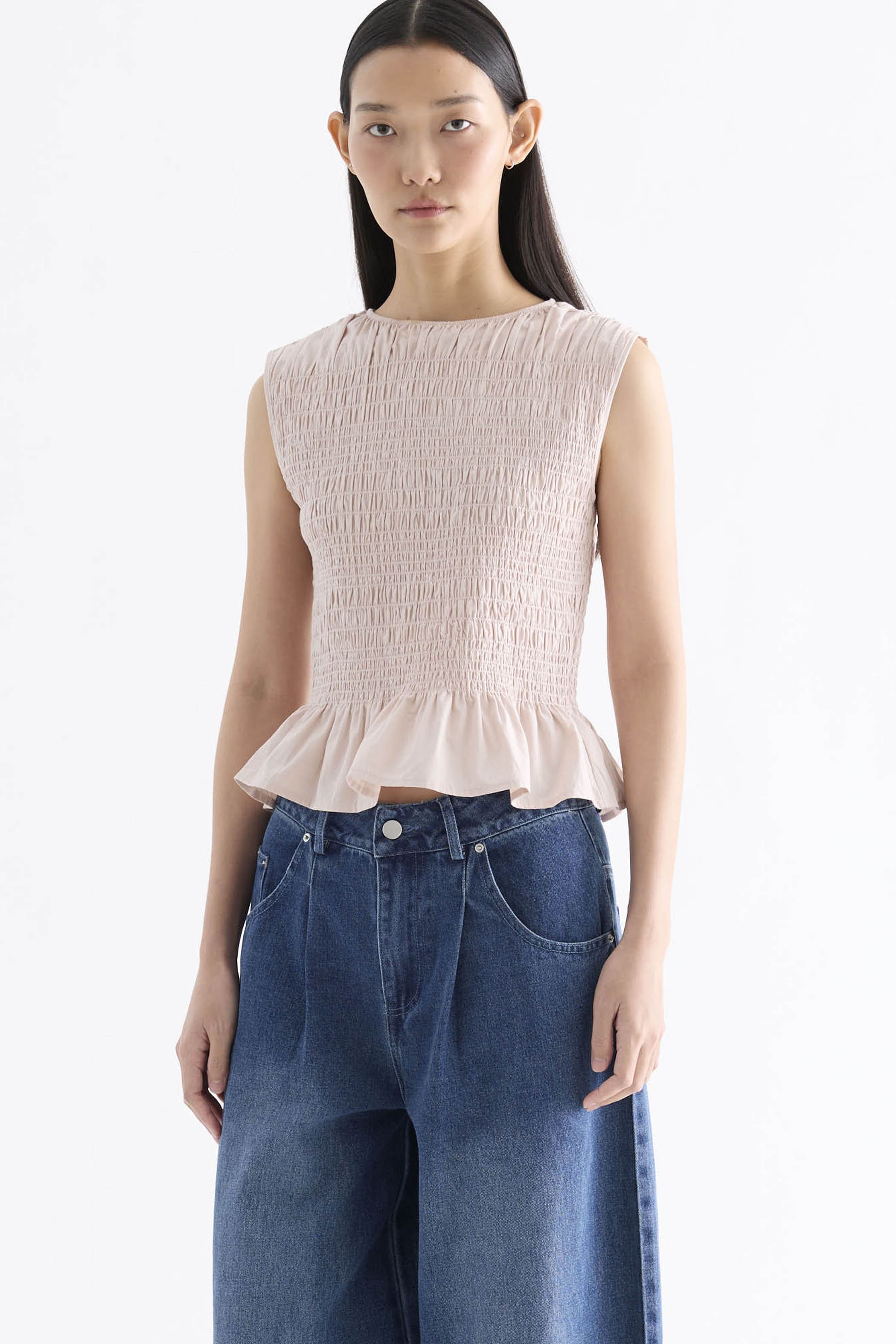 Alfreda Full Smock Top
