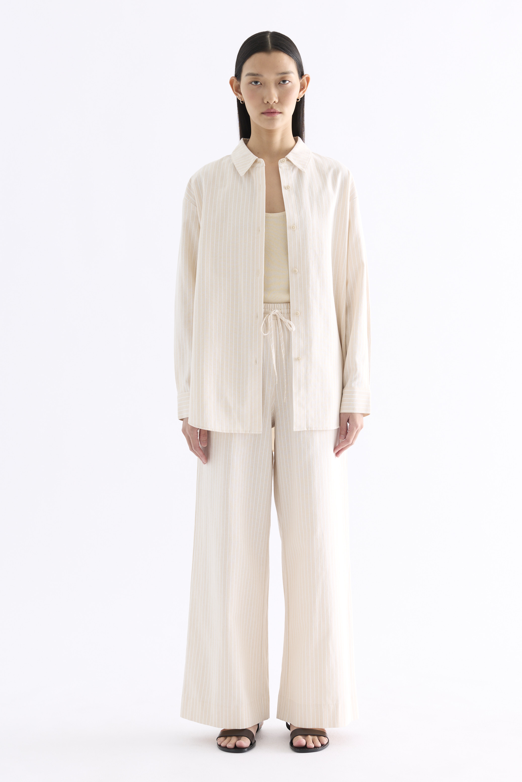 Mitchel High-Rise Drawstring Pants