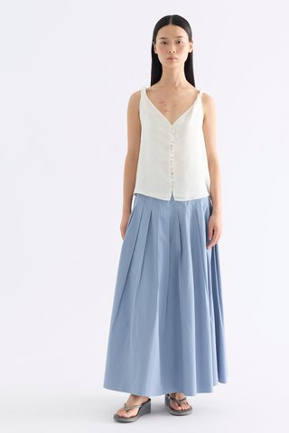 Fania Pleated Full Skirt