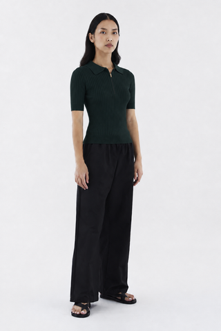 Nodelyn Polo Knit Top