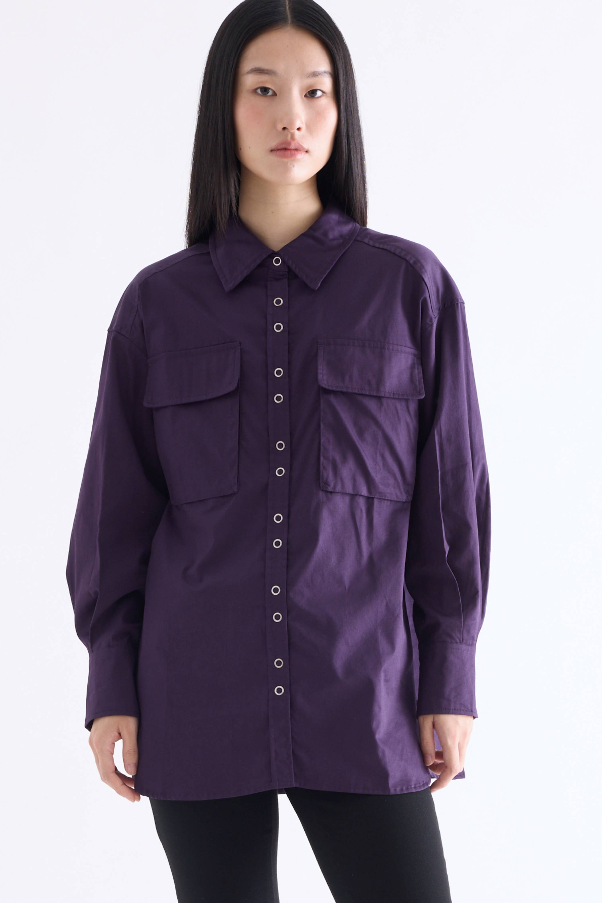 Nyx Studded Button-Down Shirt