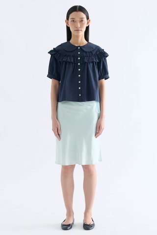 Celia Ruffle Yoke Shirt