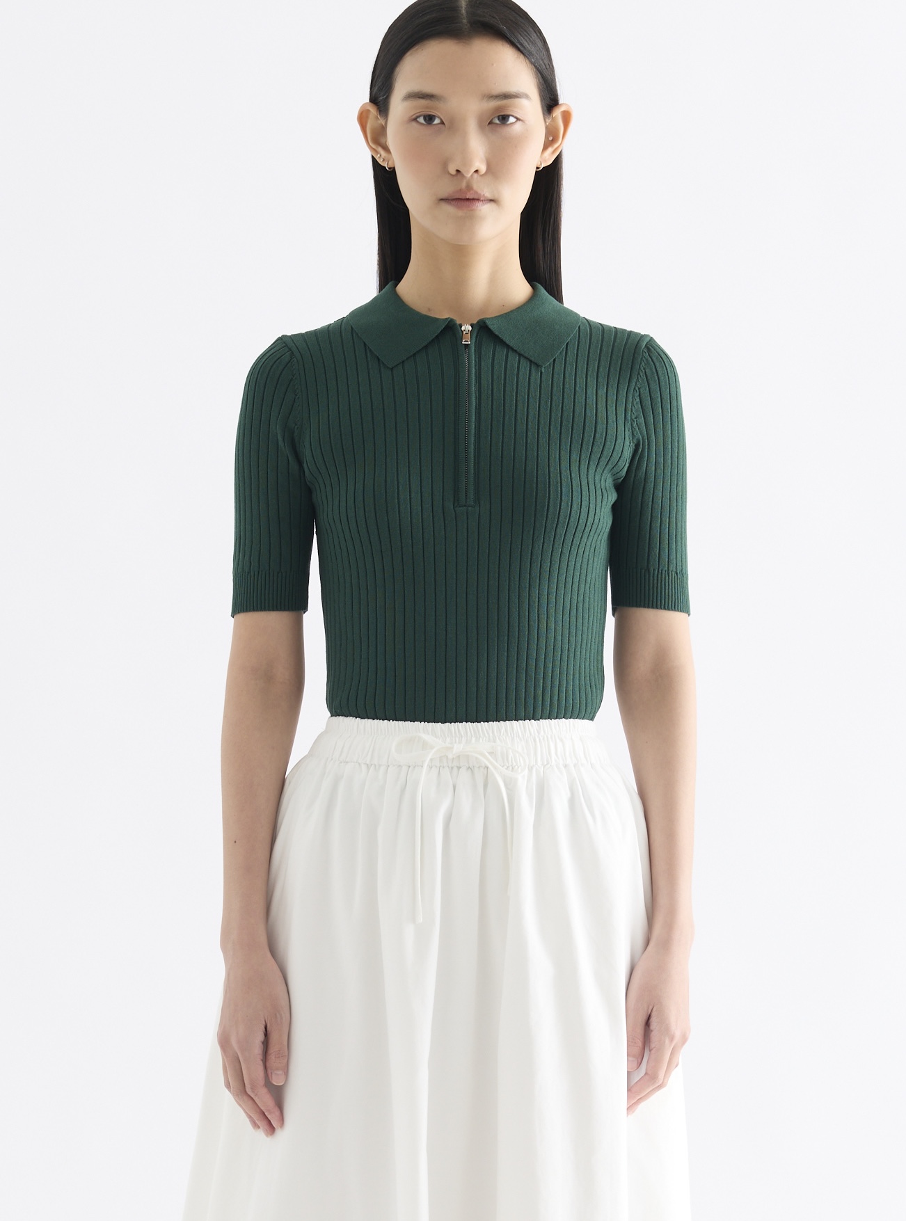 Nodelyn Polo Knit Top