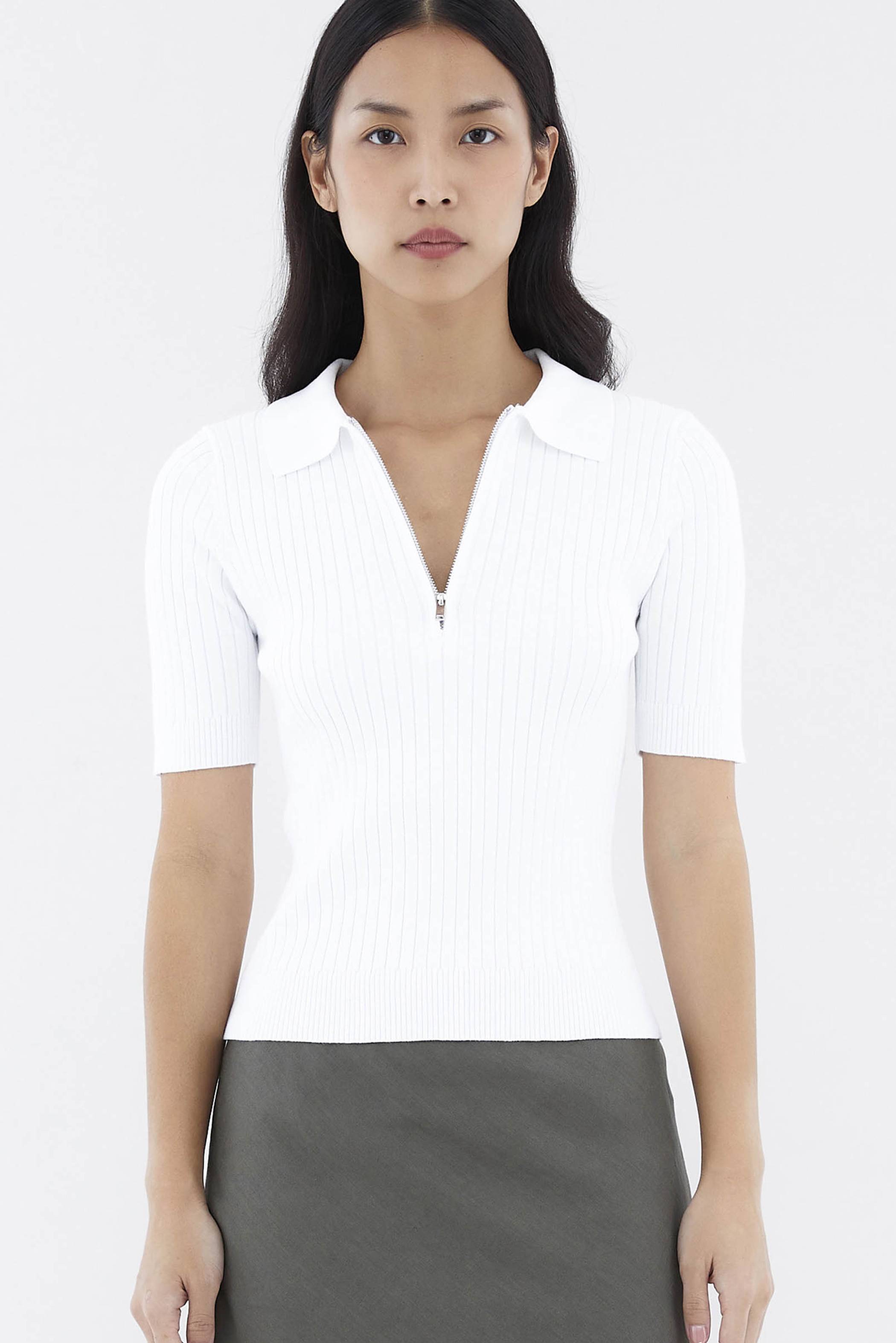 Nodelyn Polo Knit Top