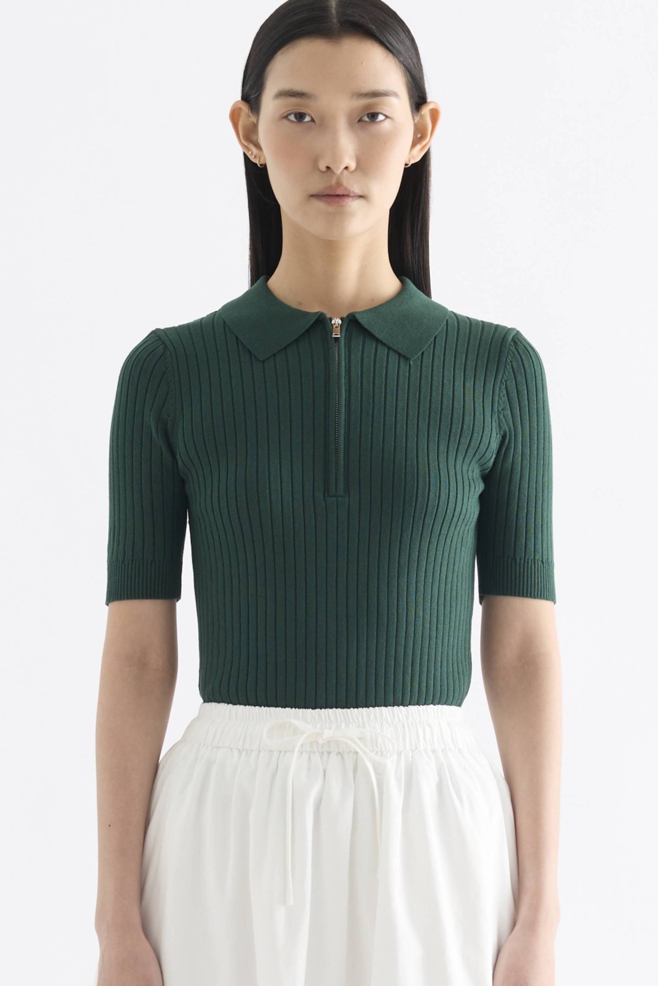 Nodelyn Polo Knit Top