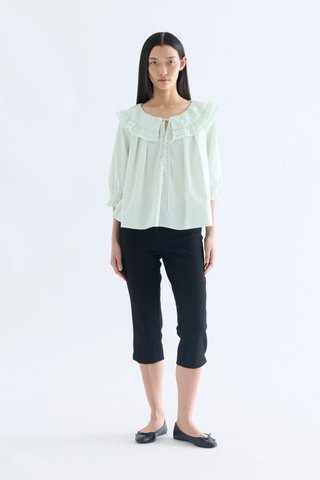 Caia Bib Collar Blouse