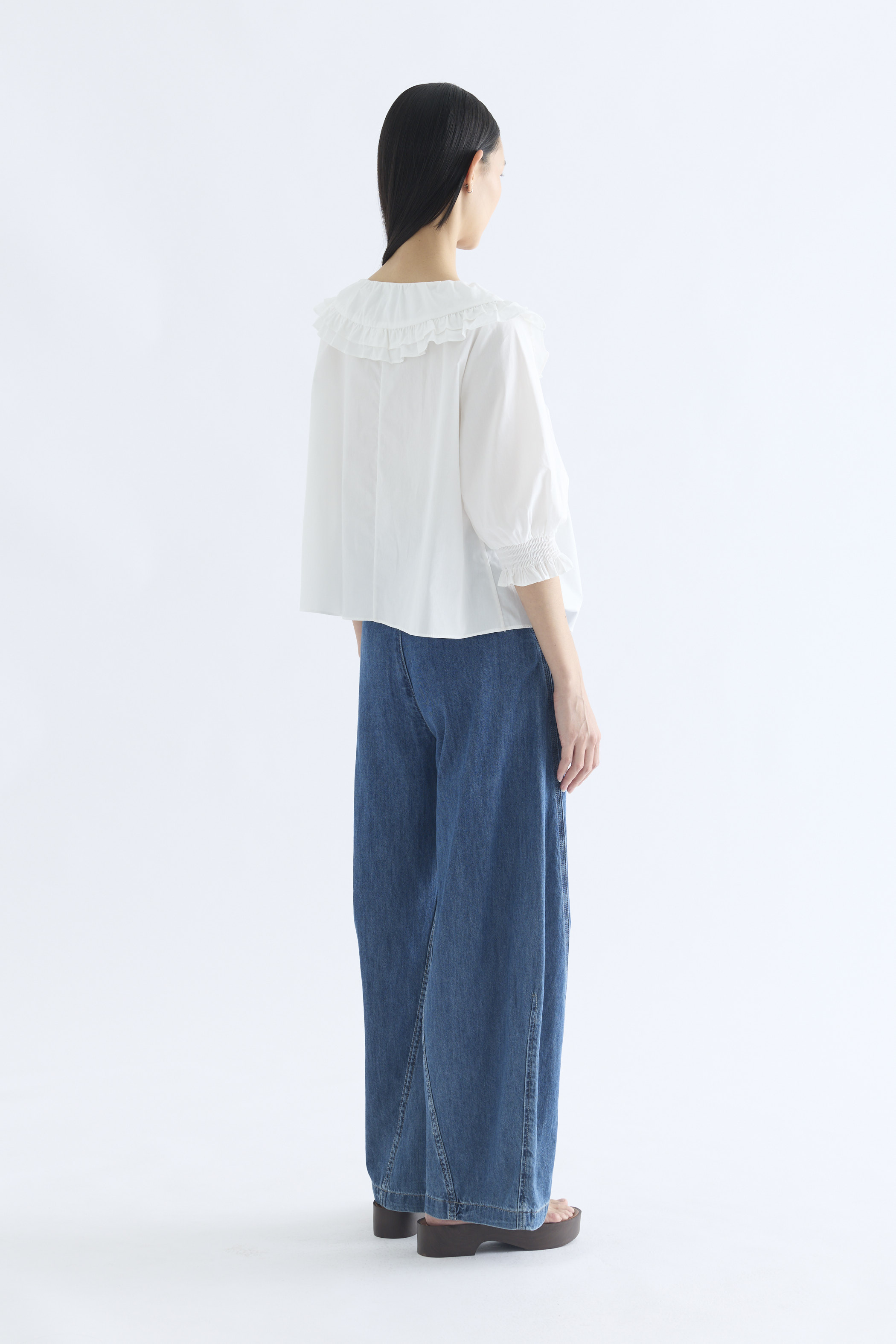 Caia Bib Collar Blouse