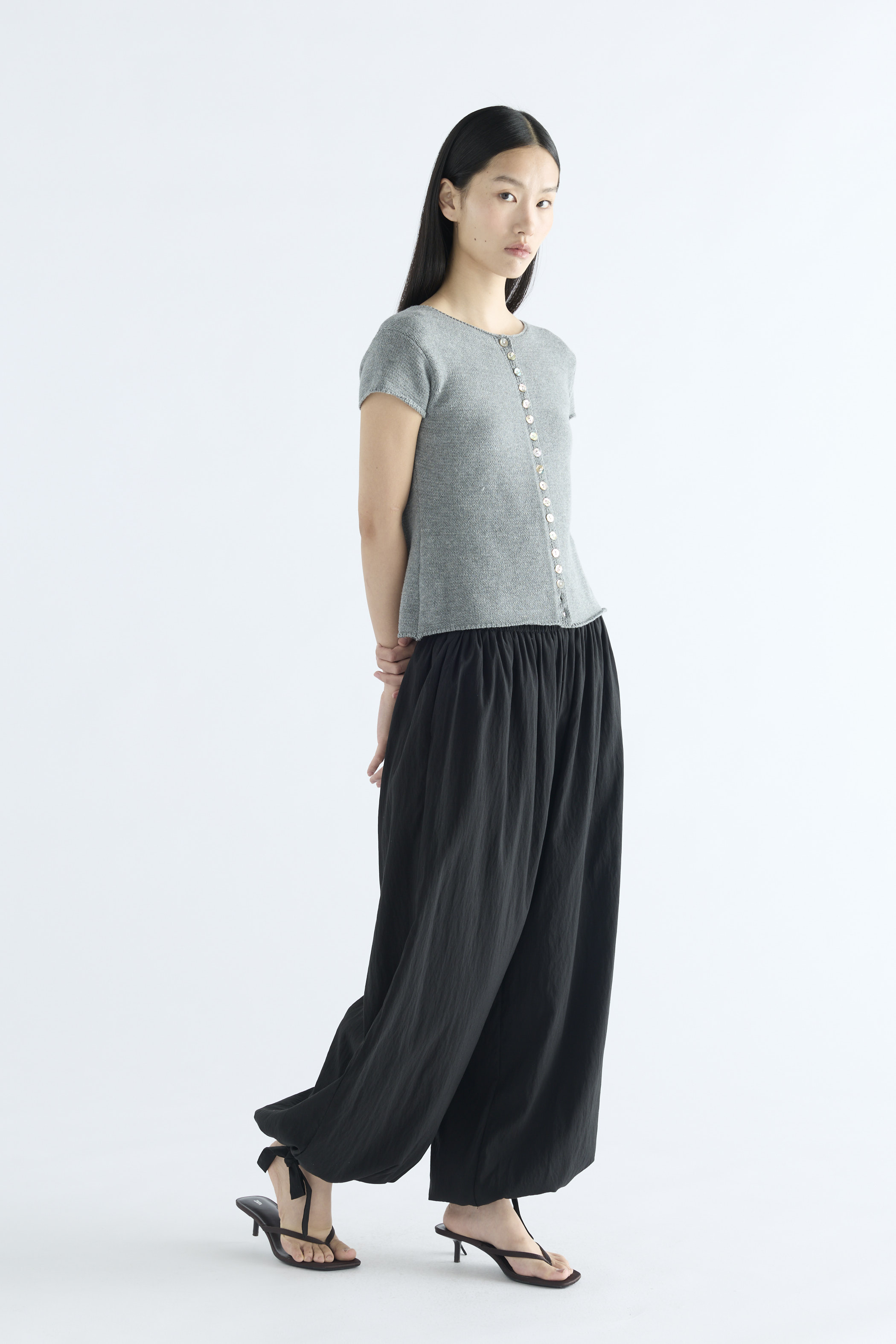 Kiera High-Rise Bubble Pants