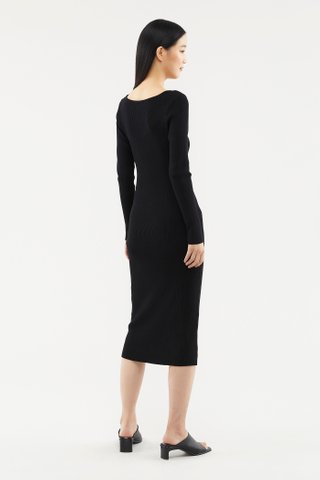 Erlynna Long-sleeve Knit Dress