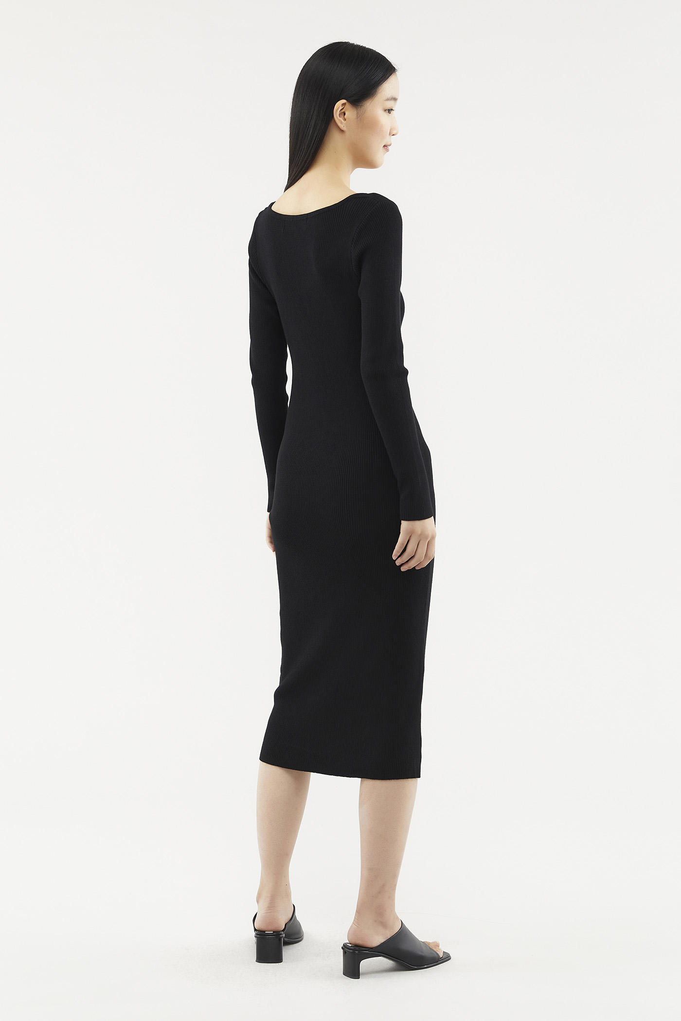 Erlynna Long-sleeve Knit Dress